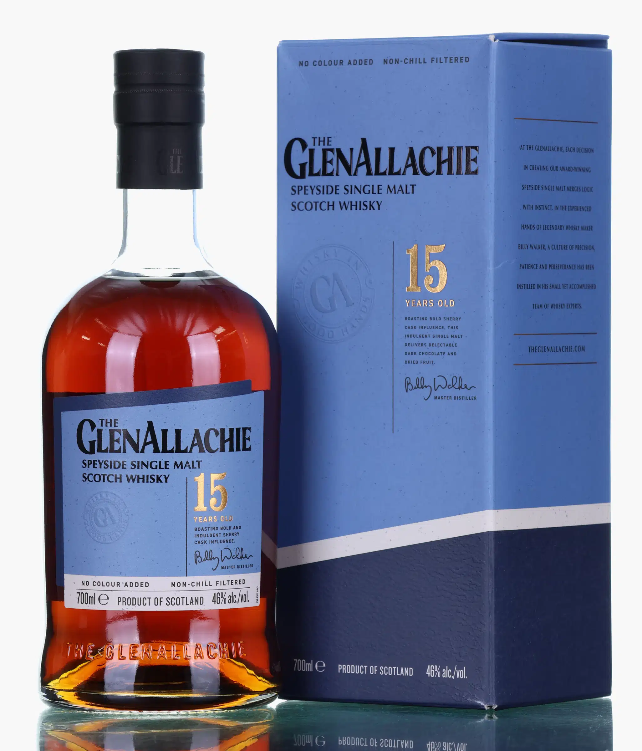 Glenallachie 15 Year Old, Sherry Cask, 2024, 46% whisky bottle
