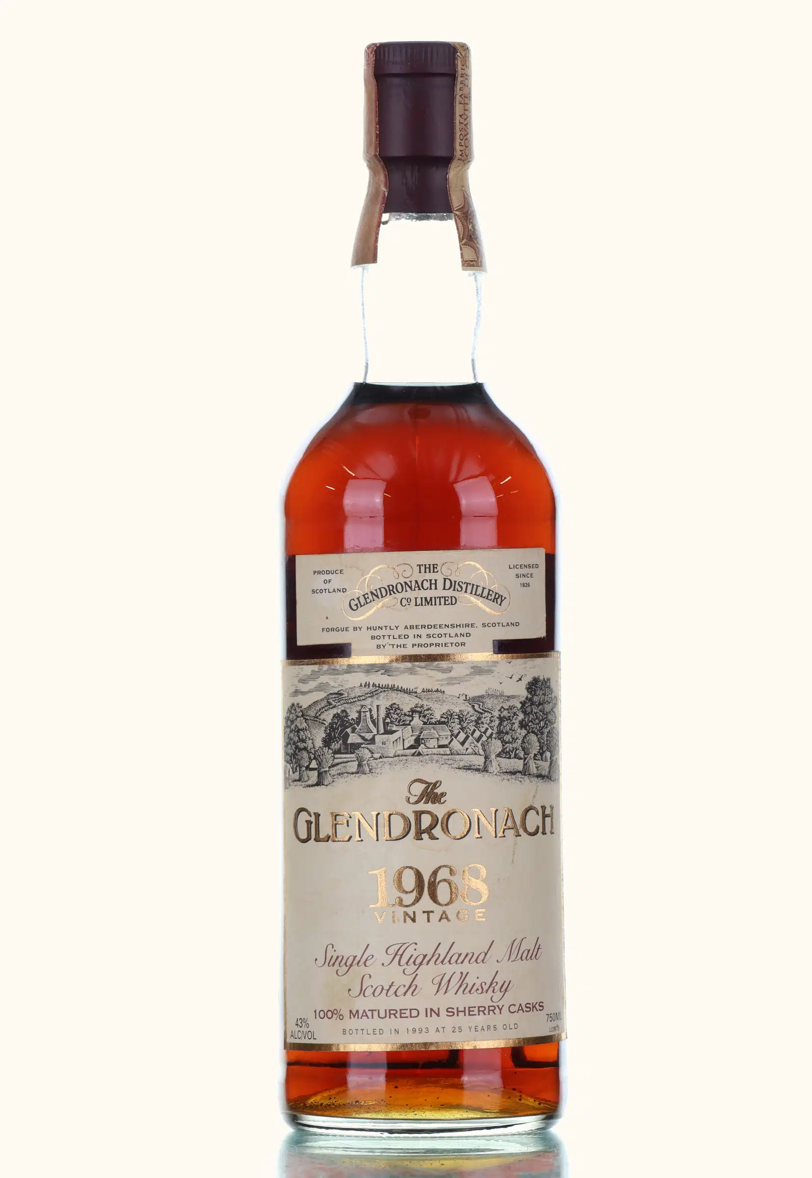 Glendronach 25 Years Old 1968 Whisky | Just Whisky Auction