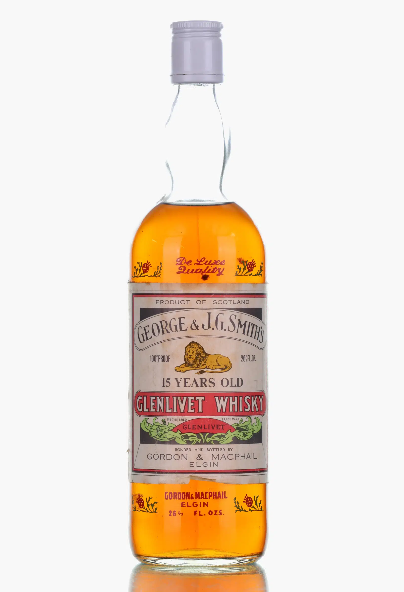 Glenlivet George & J.G. Smith's 15 Year Old, Gordon & MacPhail, 57%