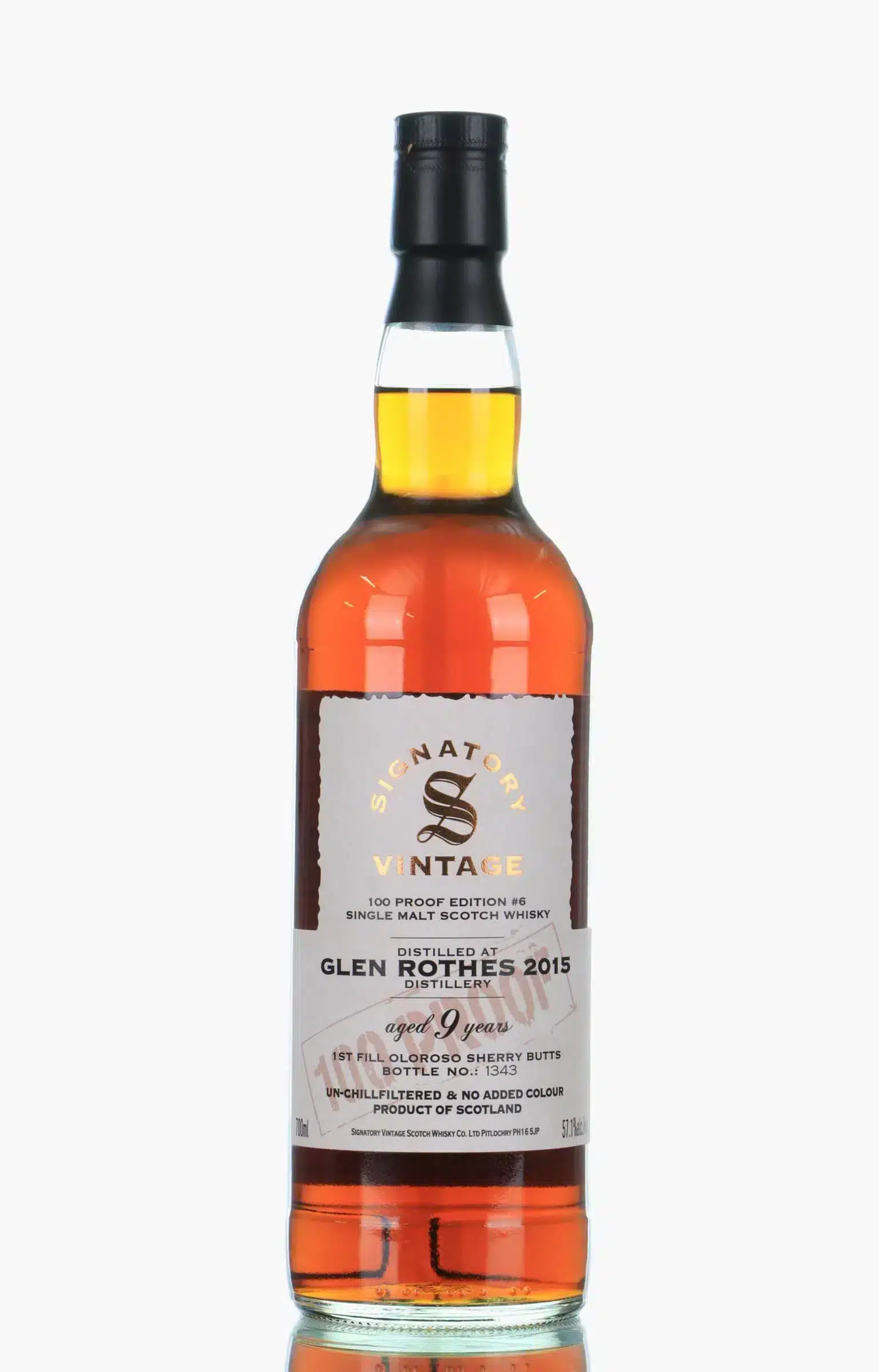 Mortlach 11 2014 Signatory Vintage 100 Proof Edition 73