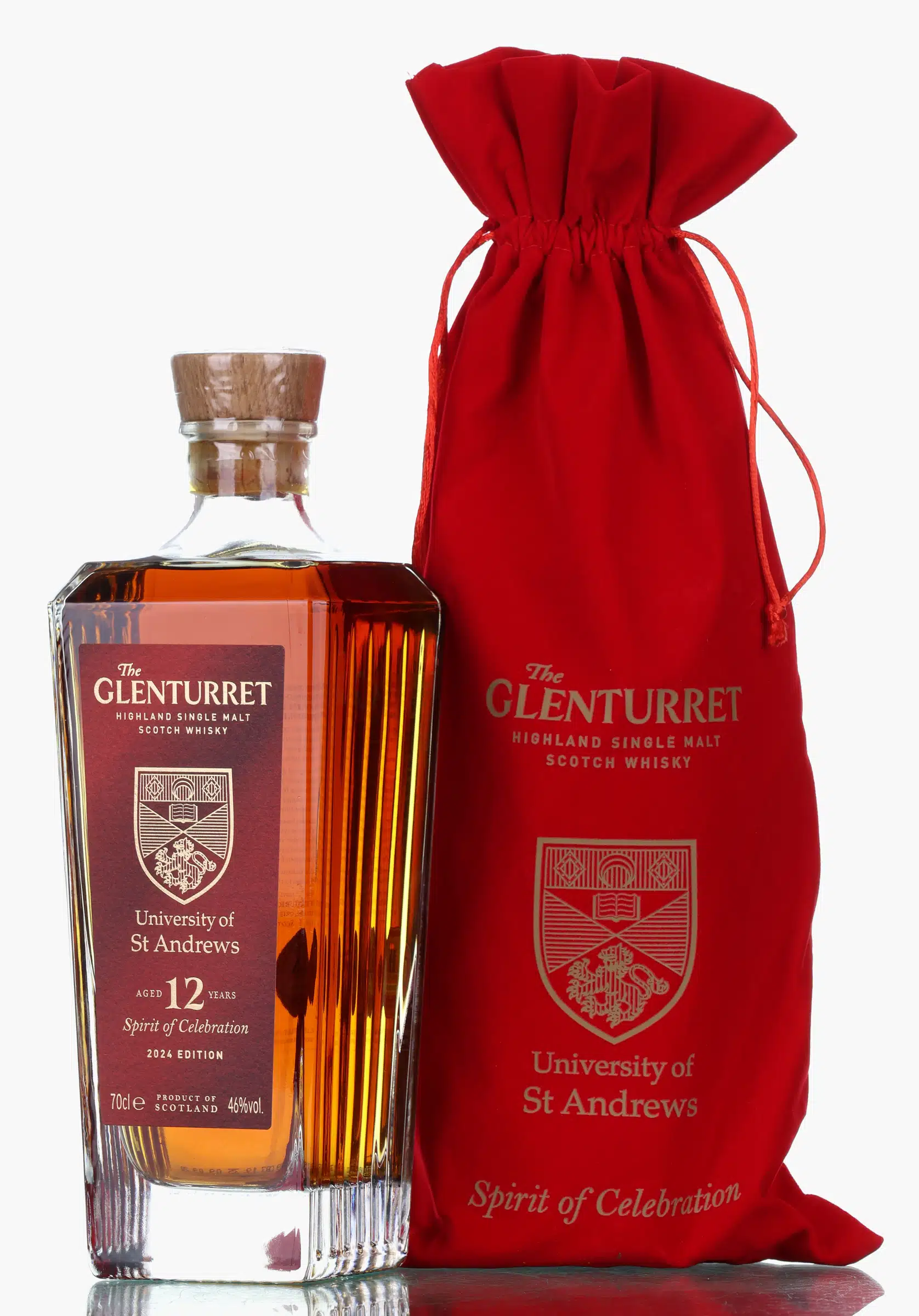 Glenturret Spirit of Celebration 12 Year Old, 2024, 46% whisky bottle