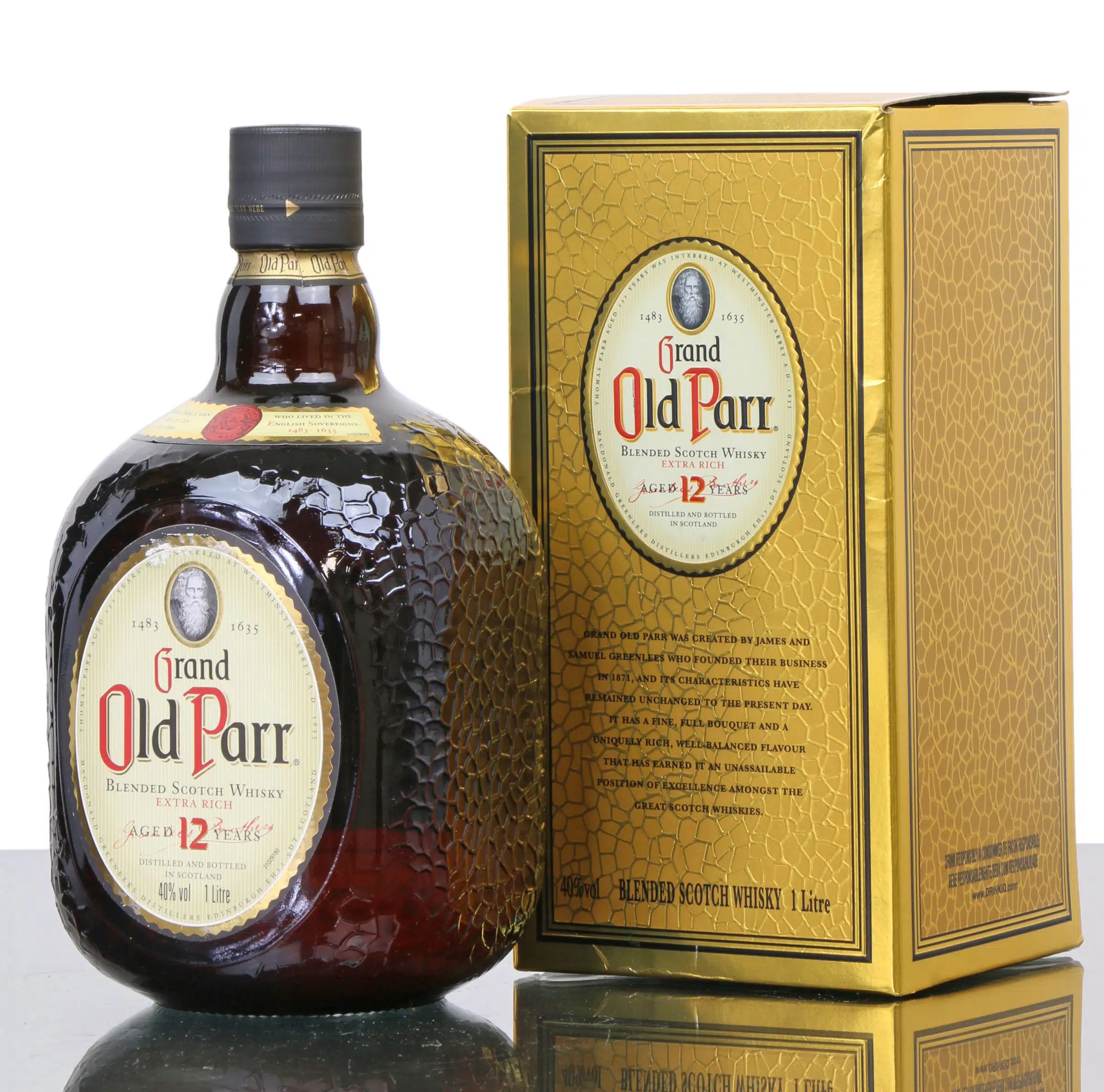 Grand Old Parr 12 Years Old Whisky | Just Whisky Auction