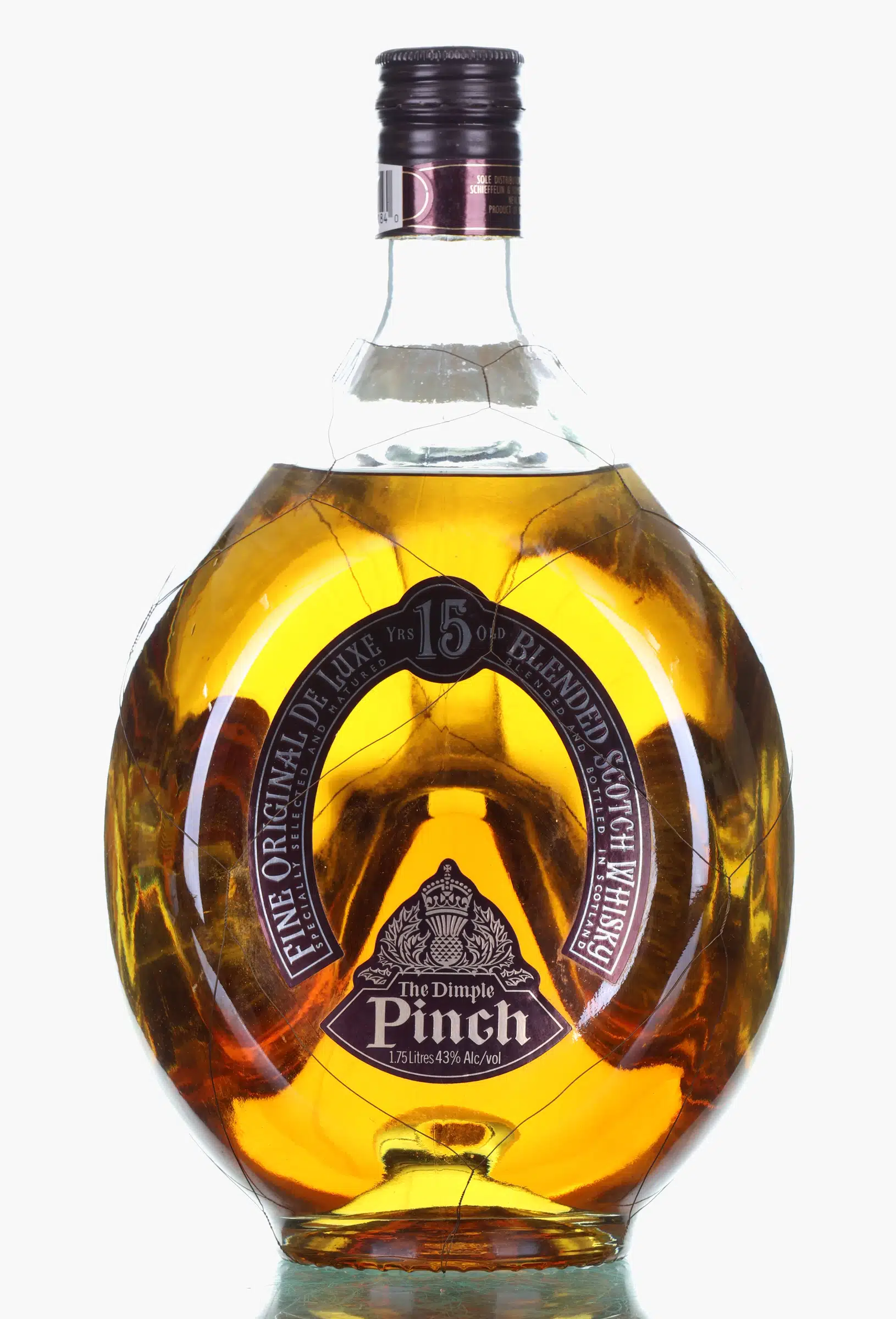 Haig's Dimple Pinch 15 Year Old, 43% whisky bottle