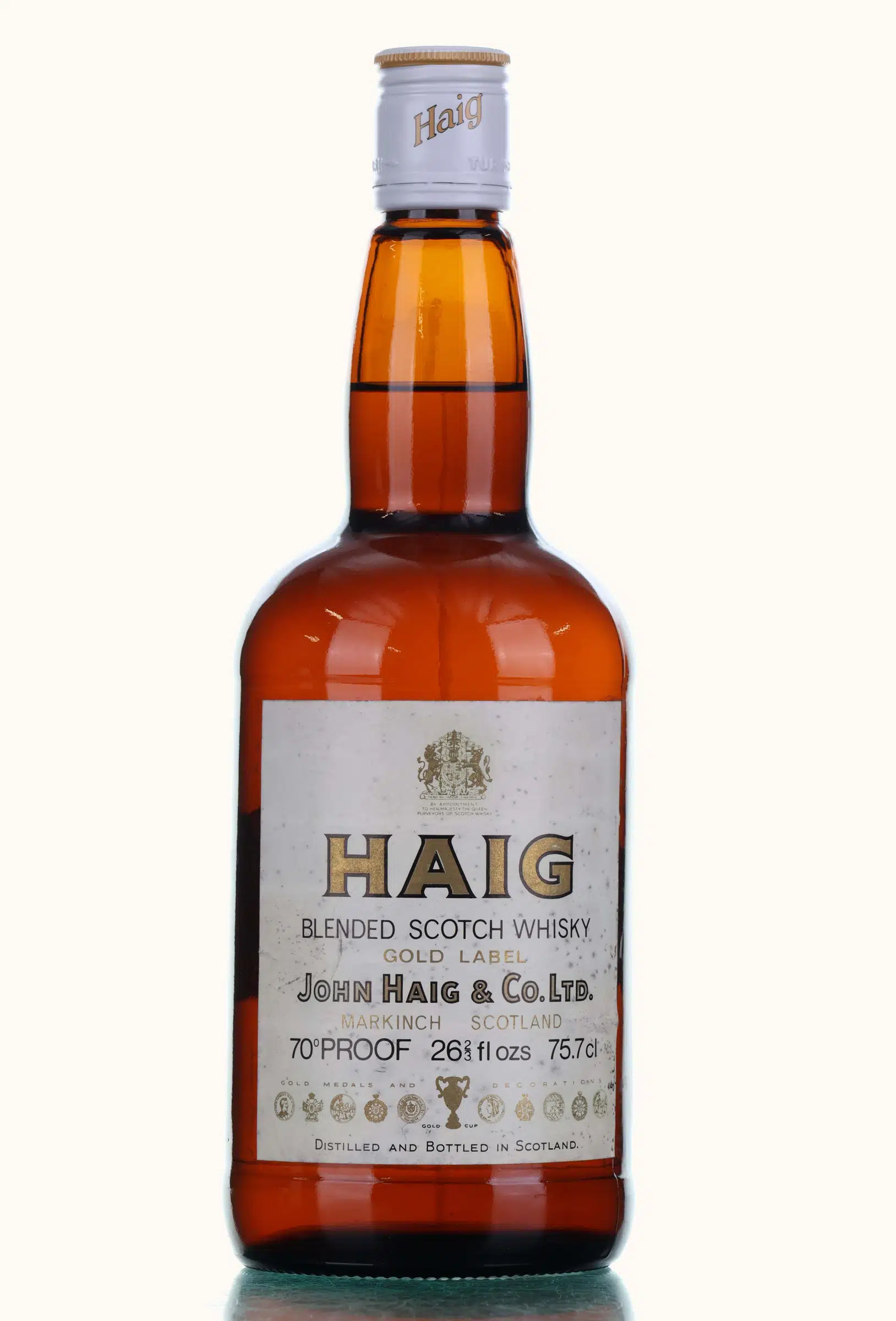Haig Gold Label, Bourbon Cask, 1970, 40% whisky bottle