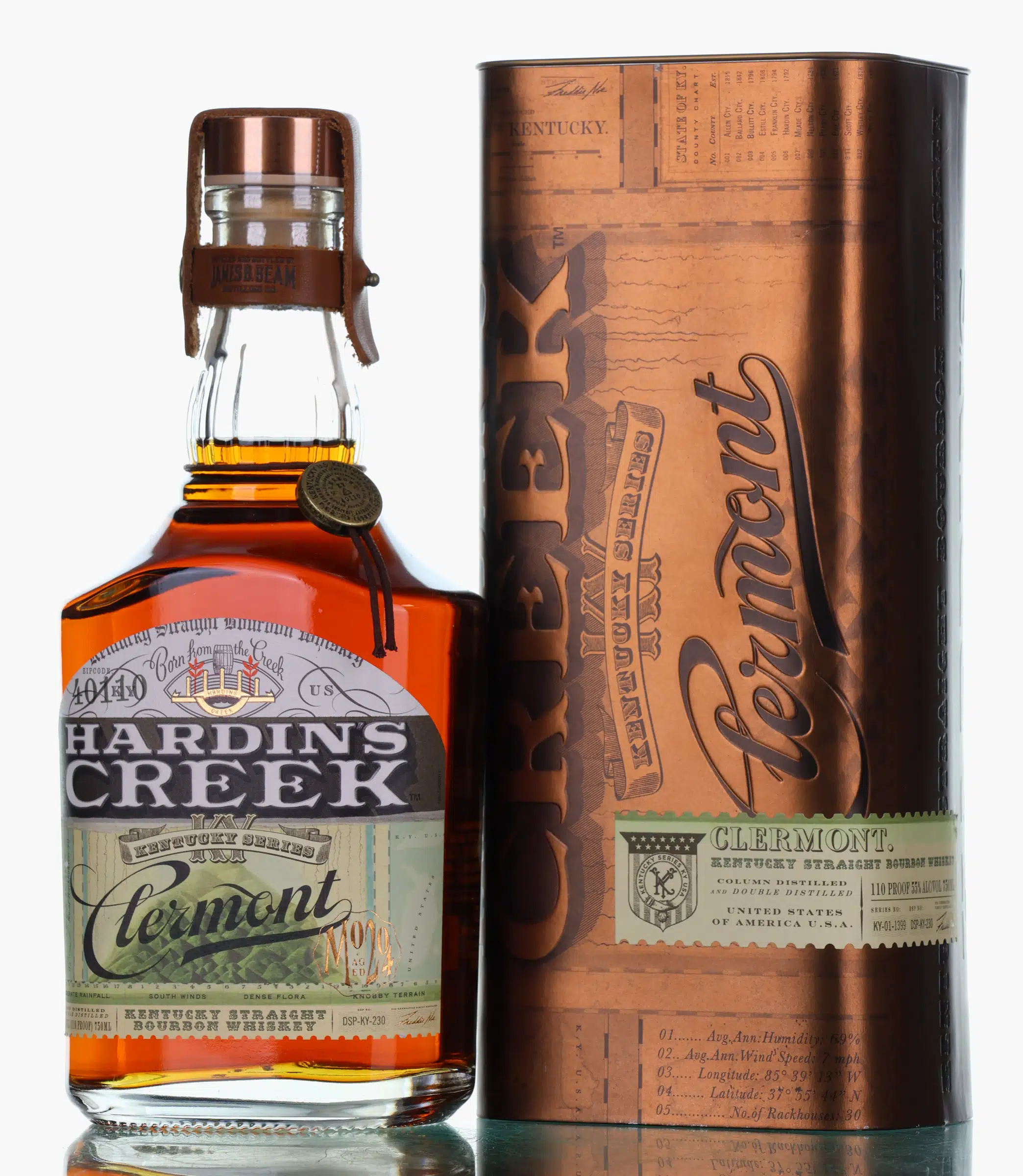 Hardin's Creek Kentucky Series Clermont 17 Year Old, 2023, 55%, 75cl whisky bottle