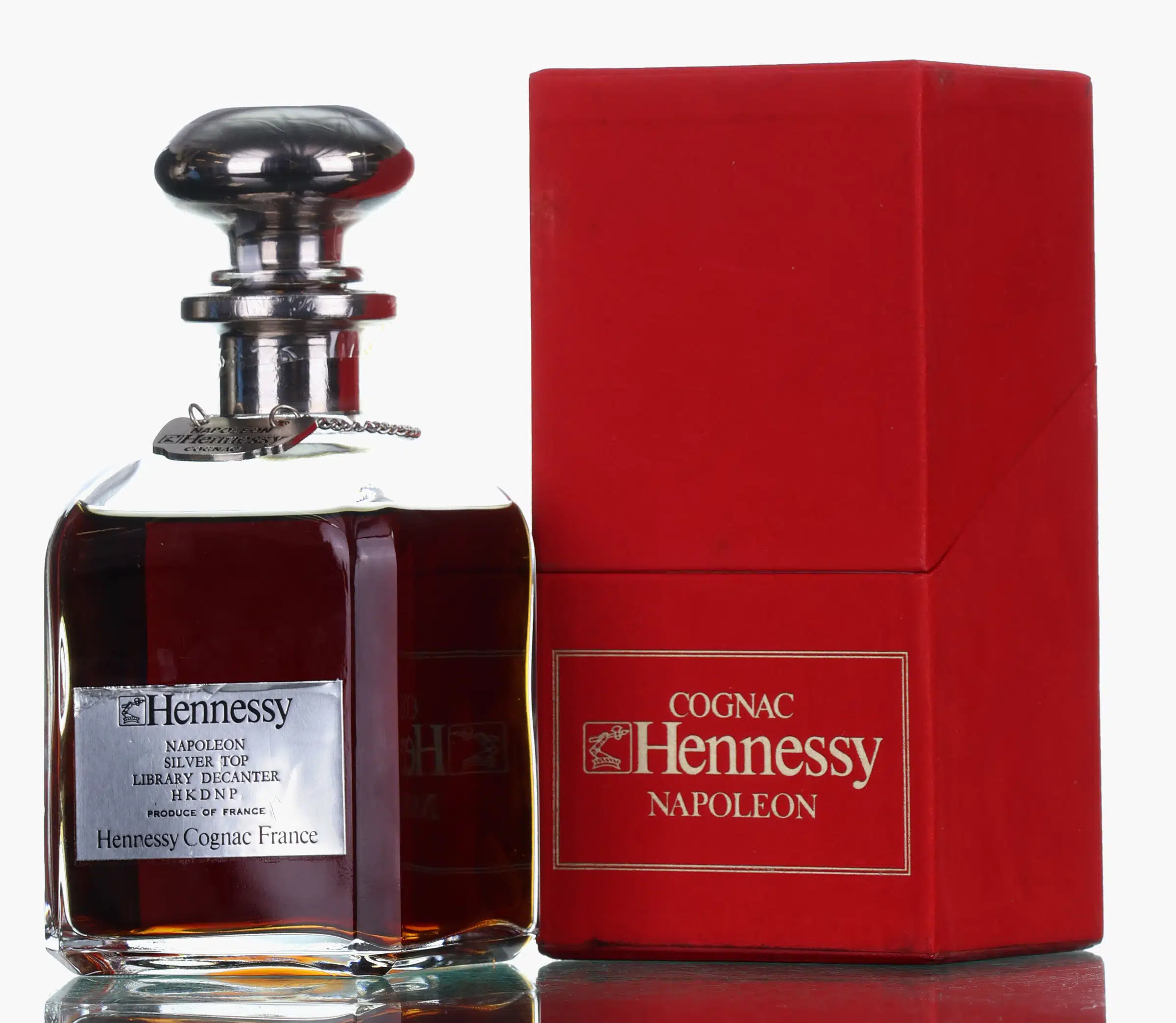 Hennessy Napoleon Silver Top Library Decanter, 40%