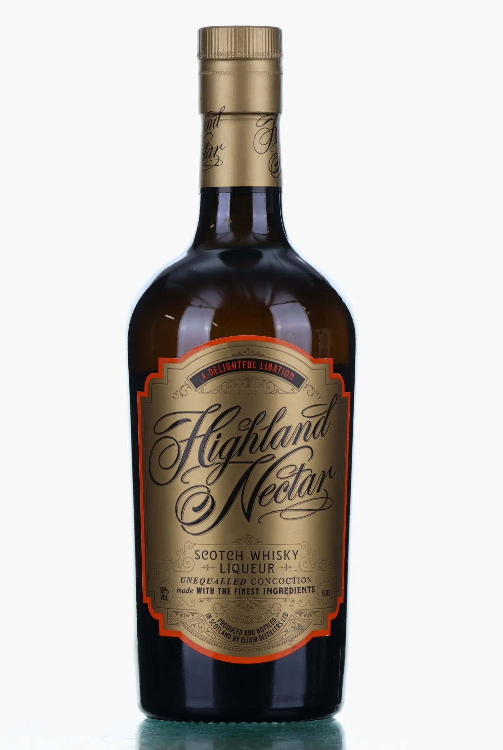 Highland Nectar Scotch Whisky Liqueur, Sherry Cask, 35% whisky bottle