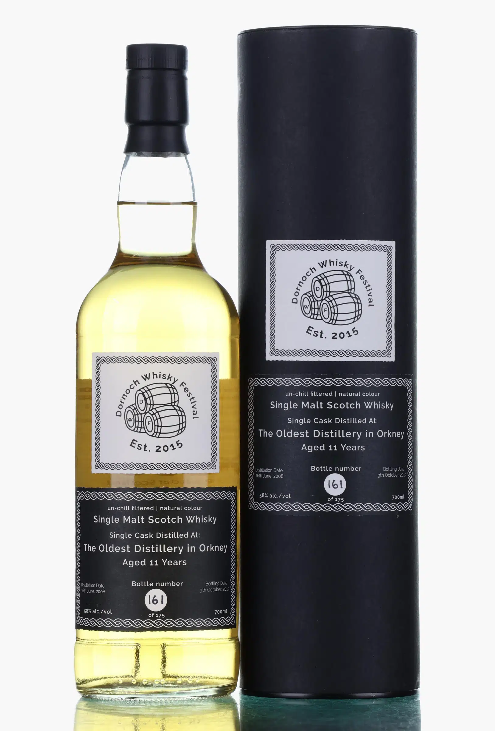 Highland Park Dornoch Whisky Festival 11 Year Old, 2019, A.D. Rattray, 58%
