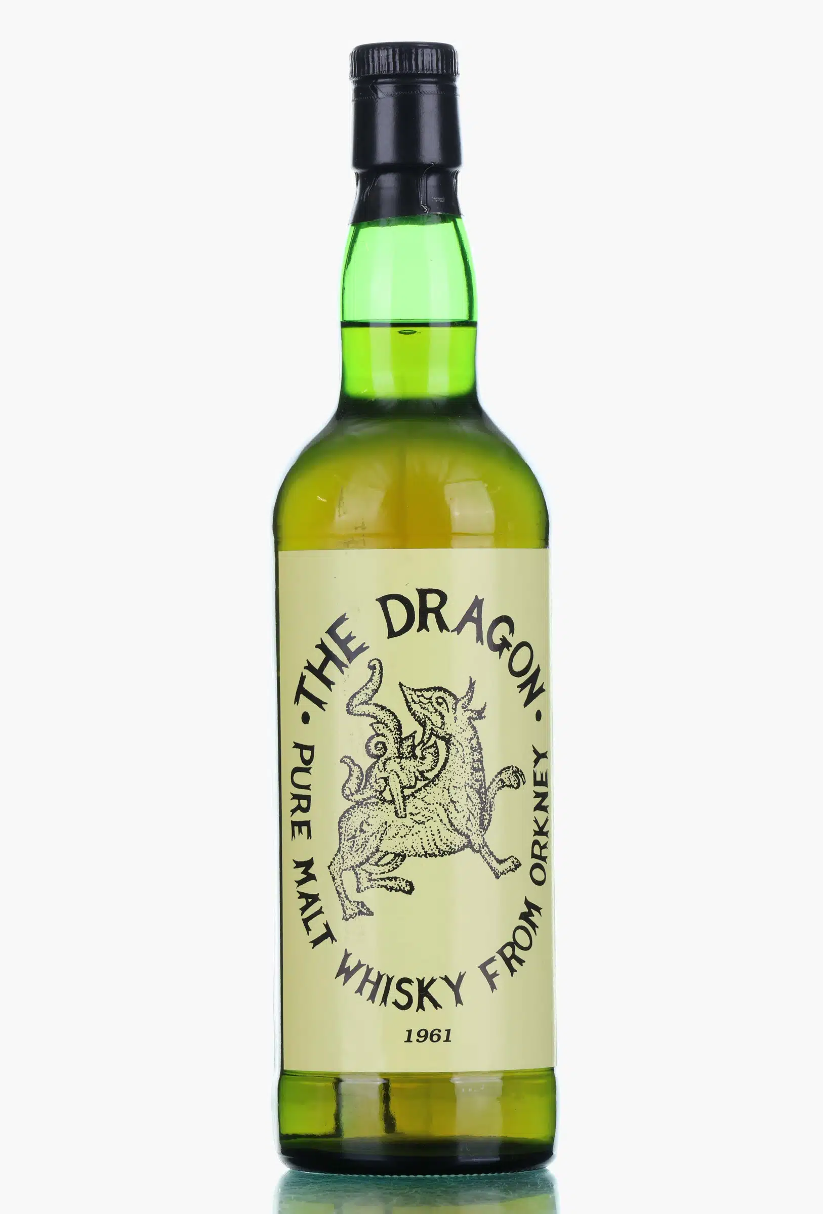Highland Park 'The Dragon' 36 Year Old, Hogshead Cask, Cask #4493, 1961, Robertson of Kirkwall, 48.1% whisky bottle