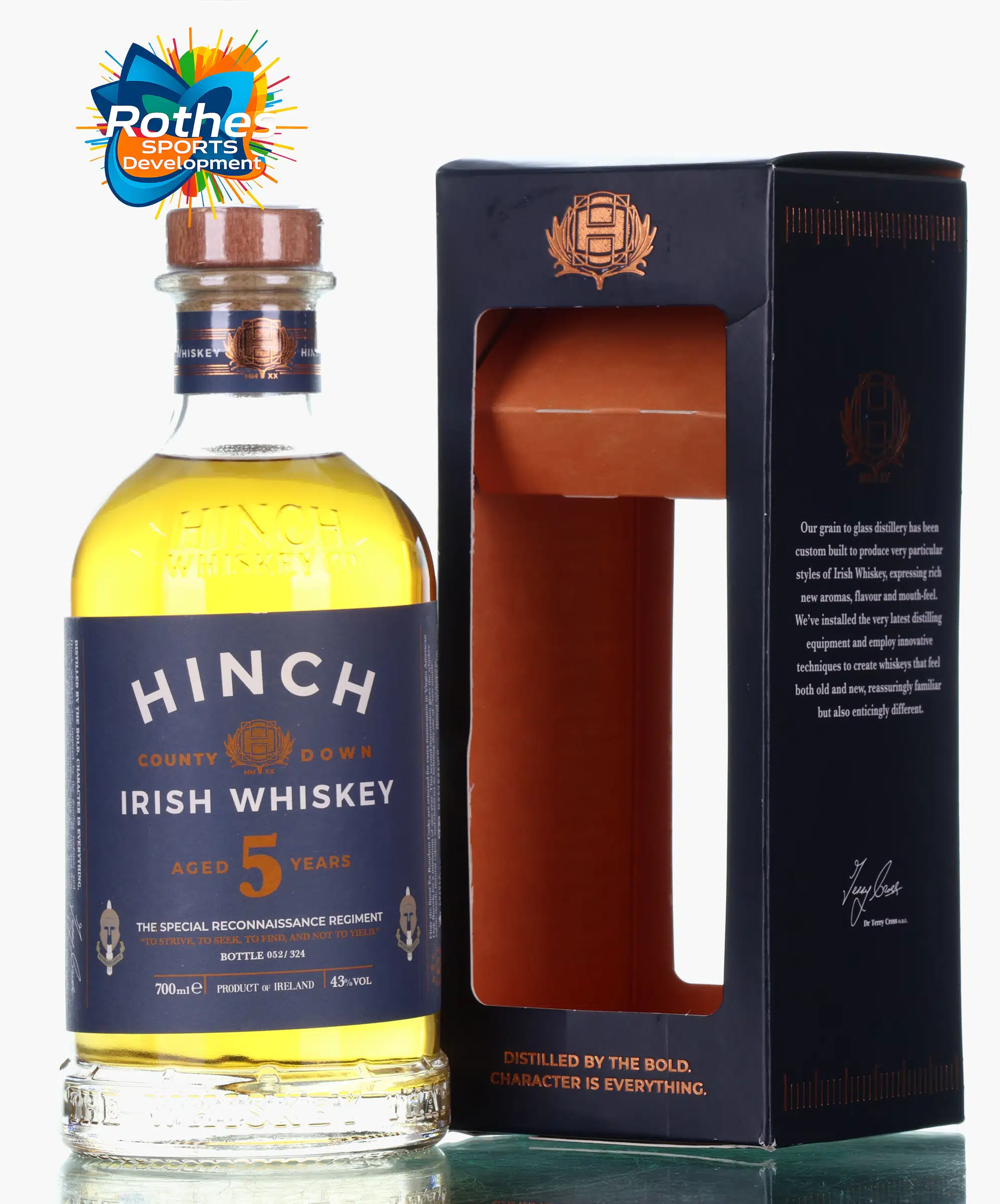 Hinch County Down 5 Year Old, Double Wood, 2023, 43%