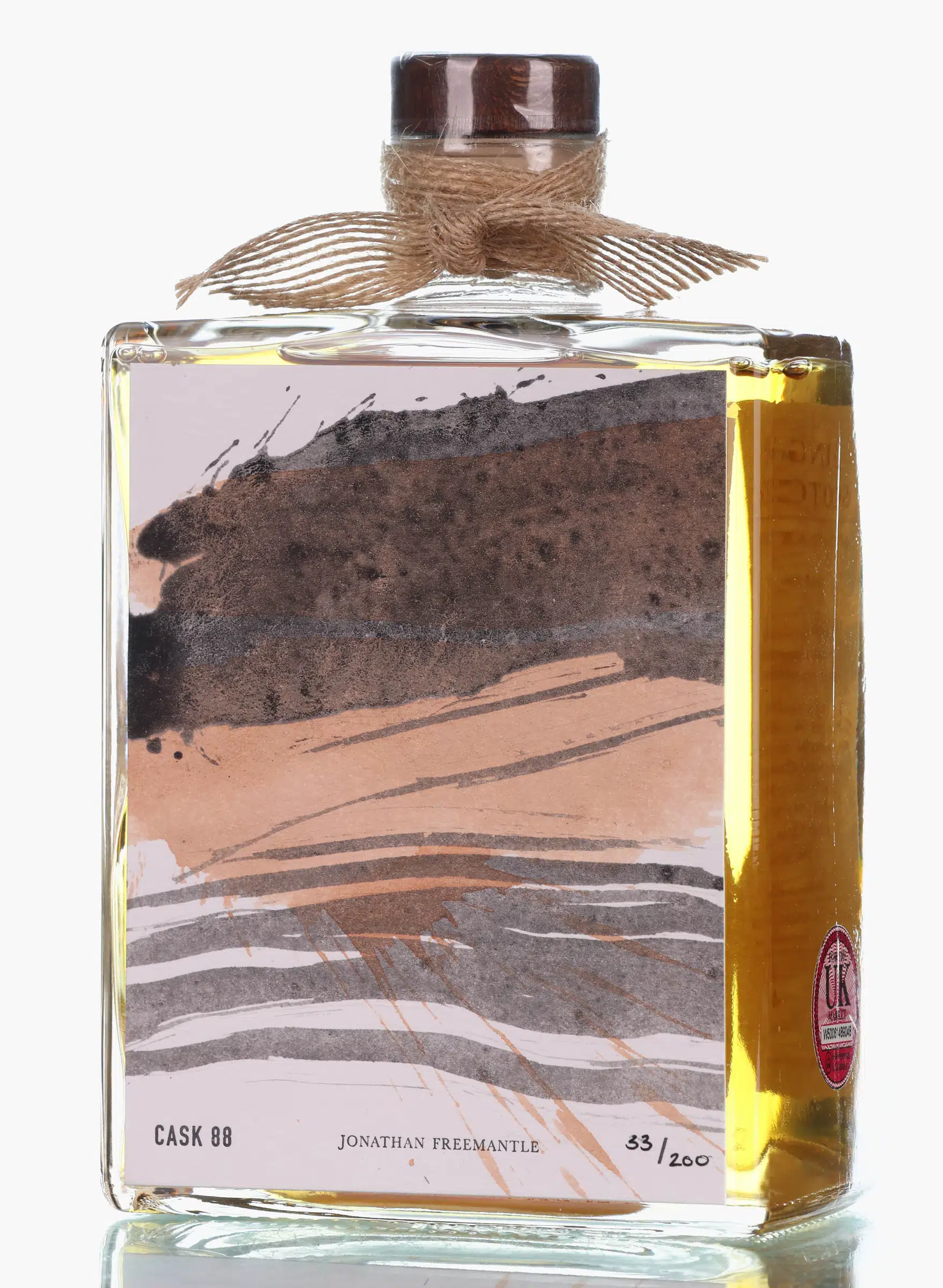 Imperial The Bothy Jonathan Freemantle 25 Year Old, Refill Bourbon Cask, Cask #88, 1998, Cask 88, 47.6% whisky bottle