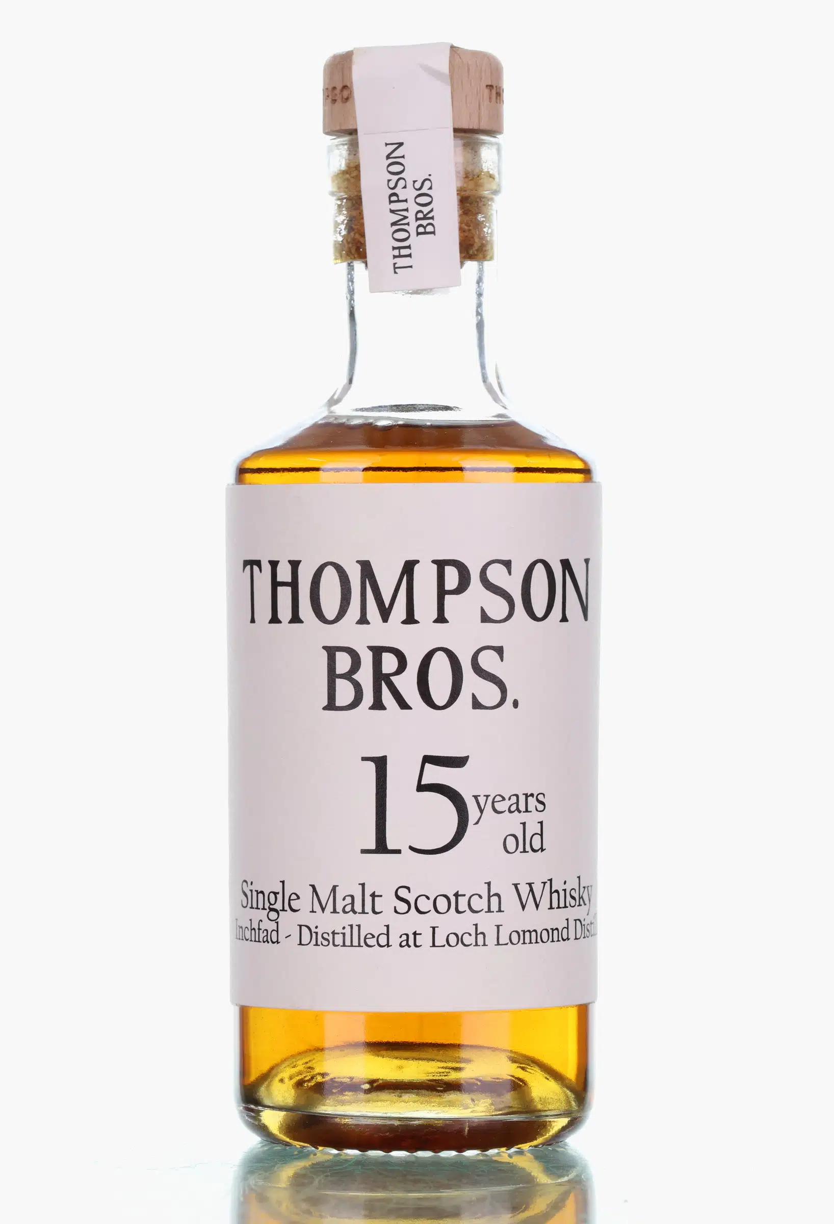 Inchfad 15 Year Old, PX & Bourbon Cask, 2007, Thompson Bros., 51.1% whisky bottle
