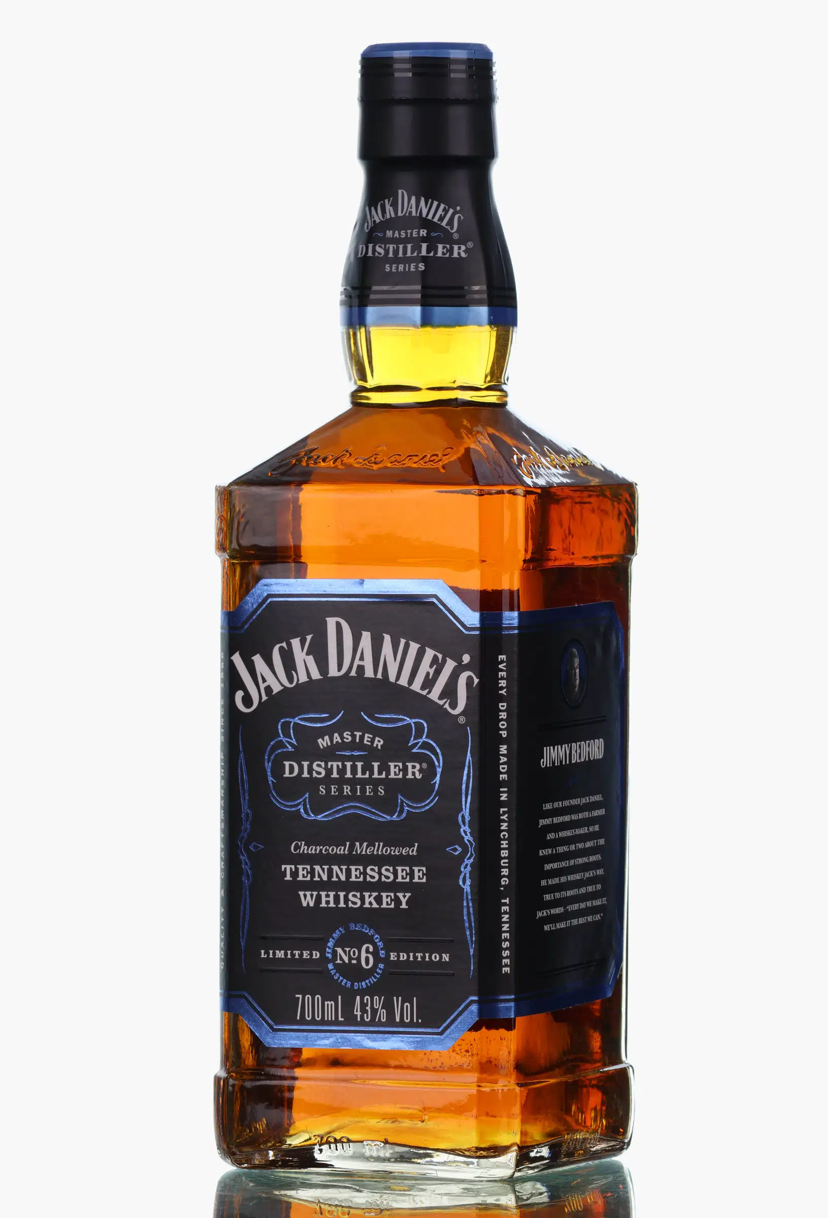 Jack Daniel's Master Distillers Series No. 6 James Howard Bedford, 2017, 43% whisky bottle