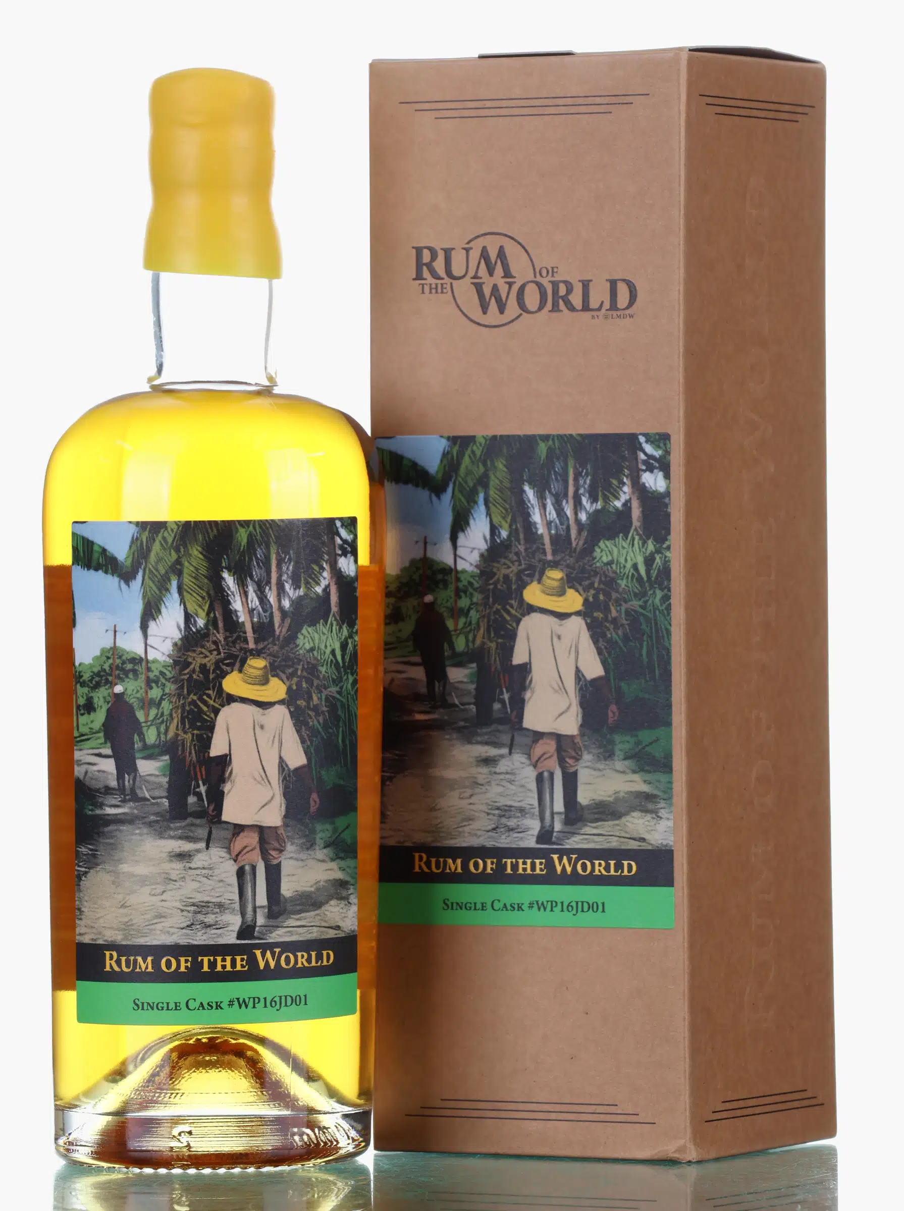 Worthy Park Rum of the World Single Cask, Bourbon Cask, Cask #WP16JD01, 2016, La Maison & Velier, 57.18%