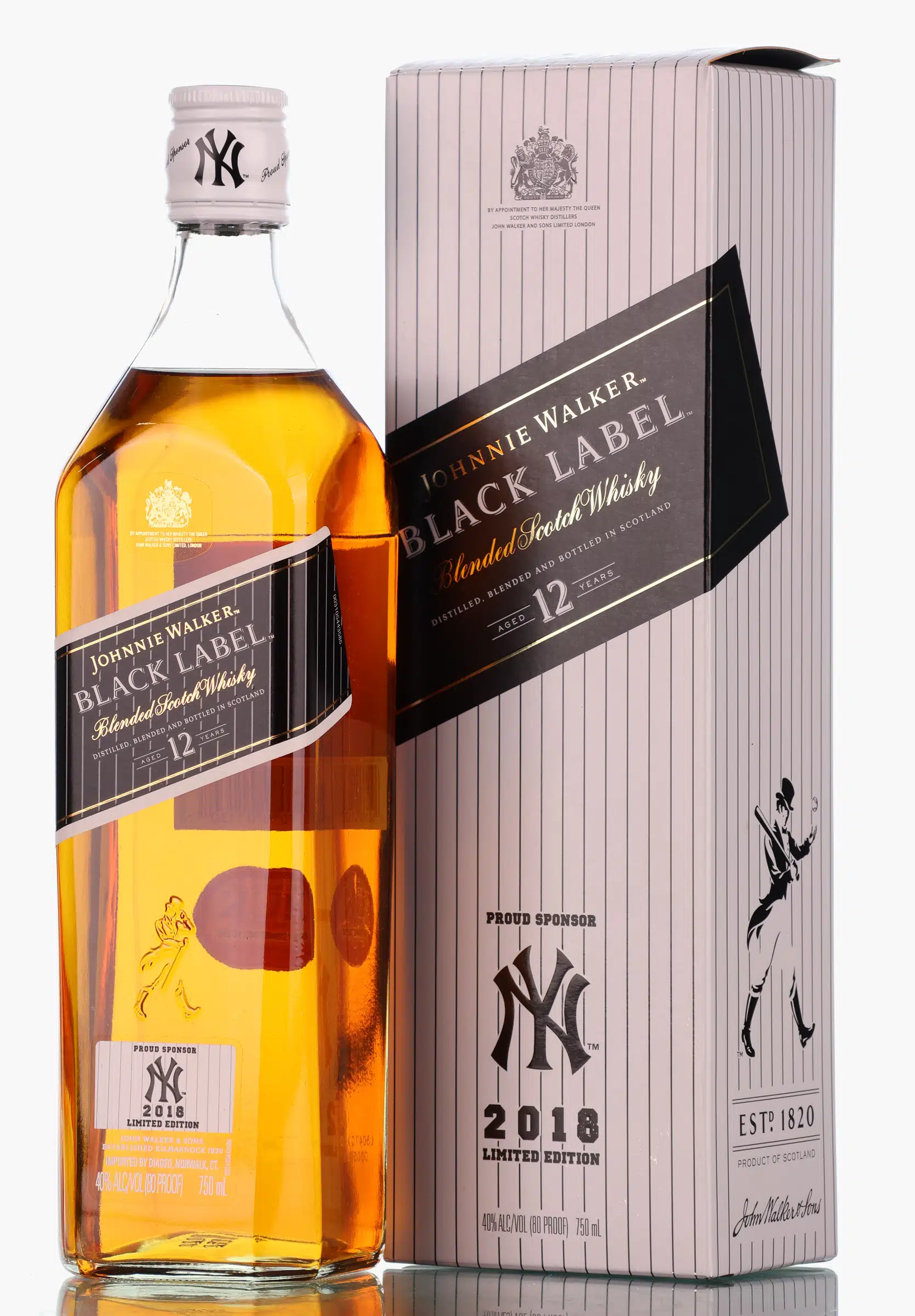 Johnnie Walker Black Label Jane Walker Edition 12 Year Old, 2018, 40% whisky bottle