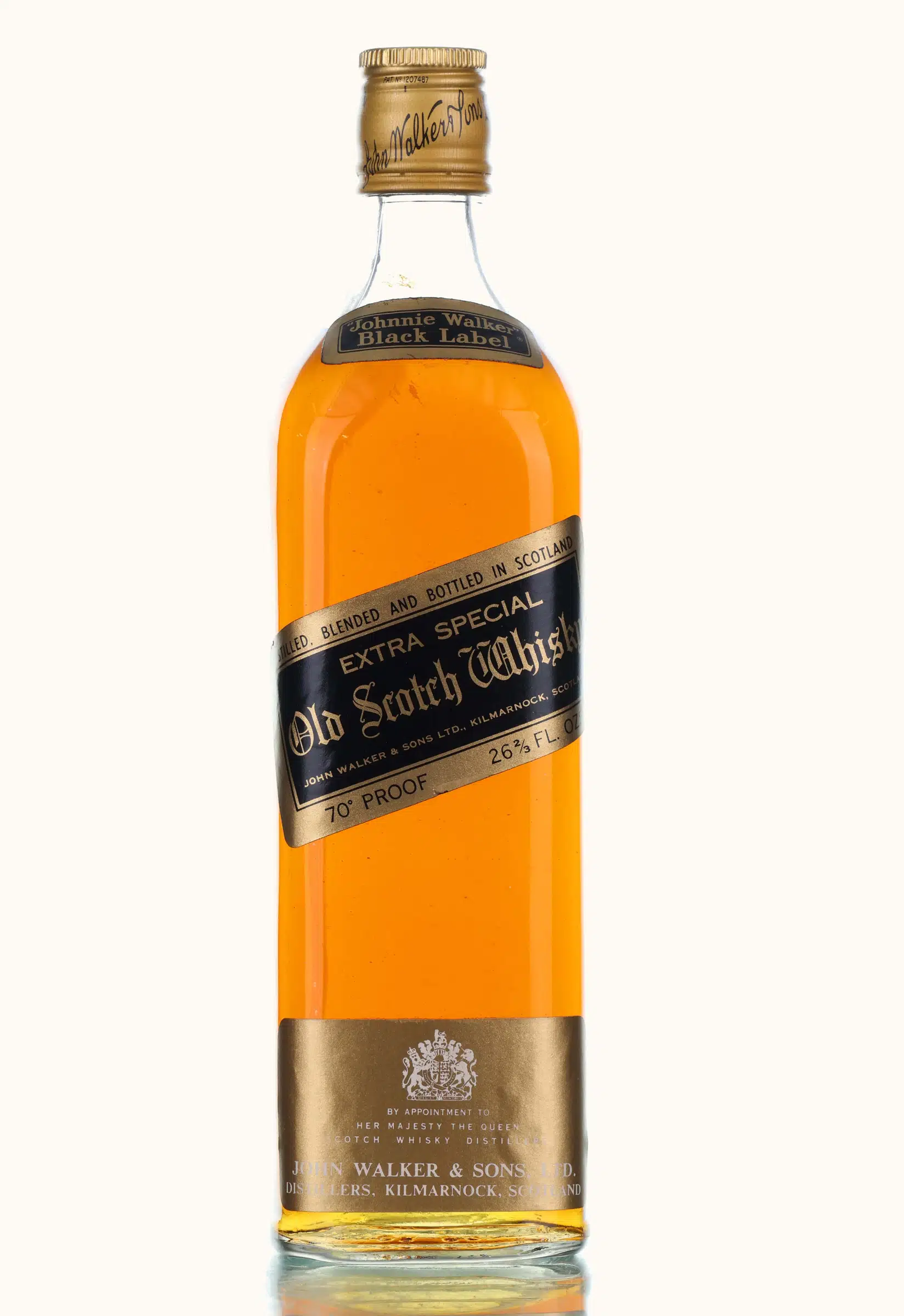 Johnnie Walker Black Label Extra Special, 40% whisky bottle
