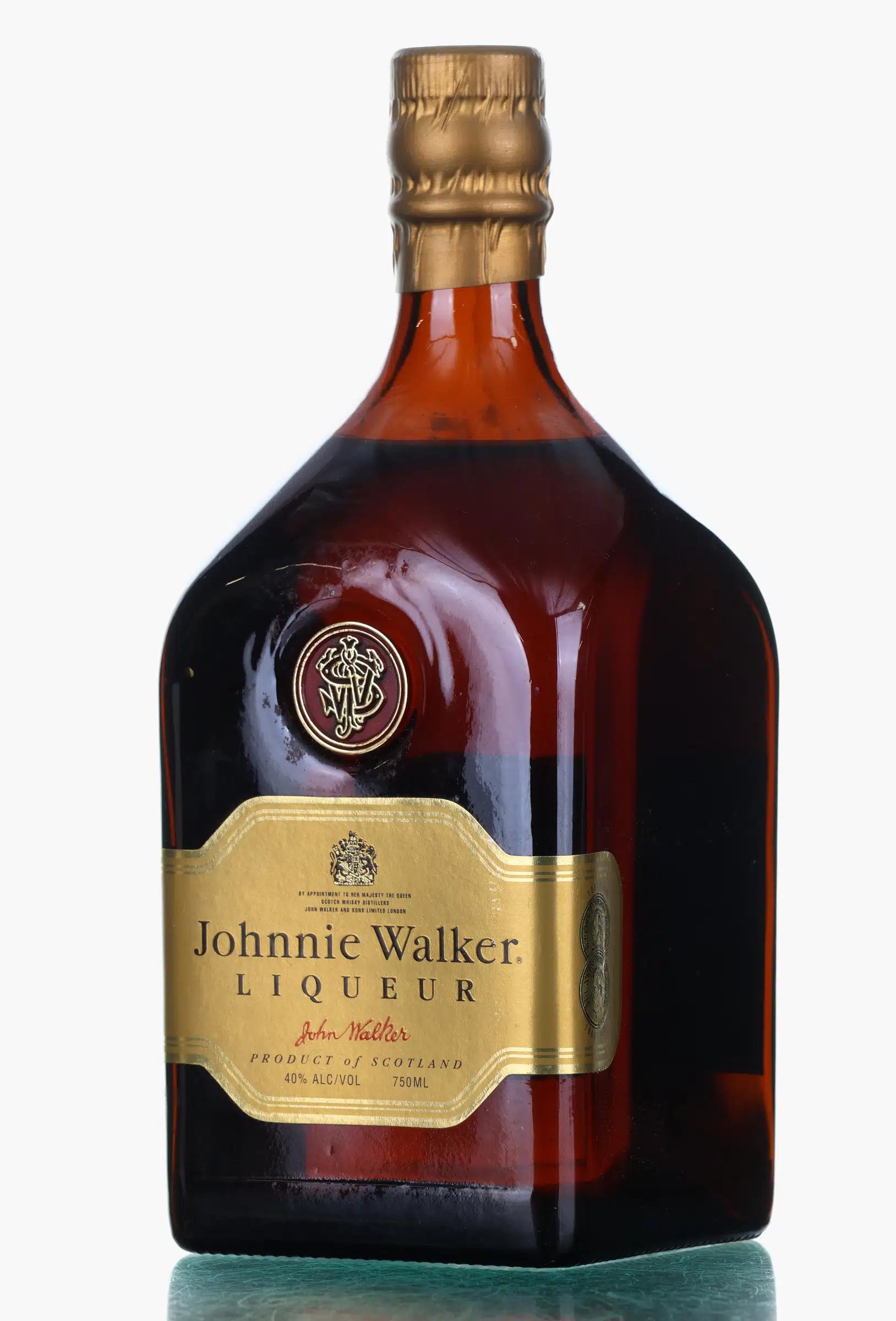 Johnnie Walker Liqueur, 40% whisky bottle