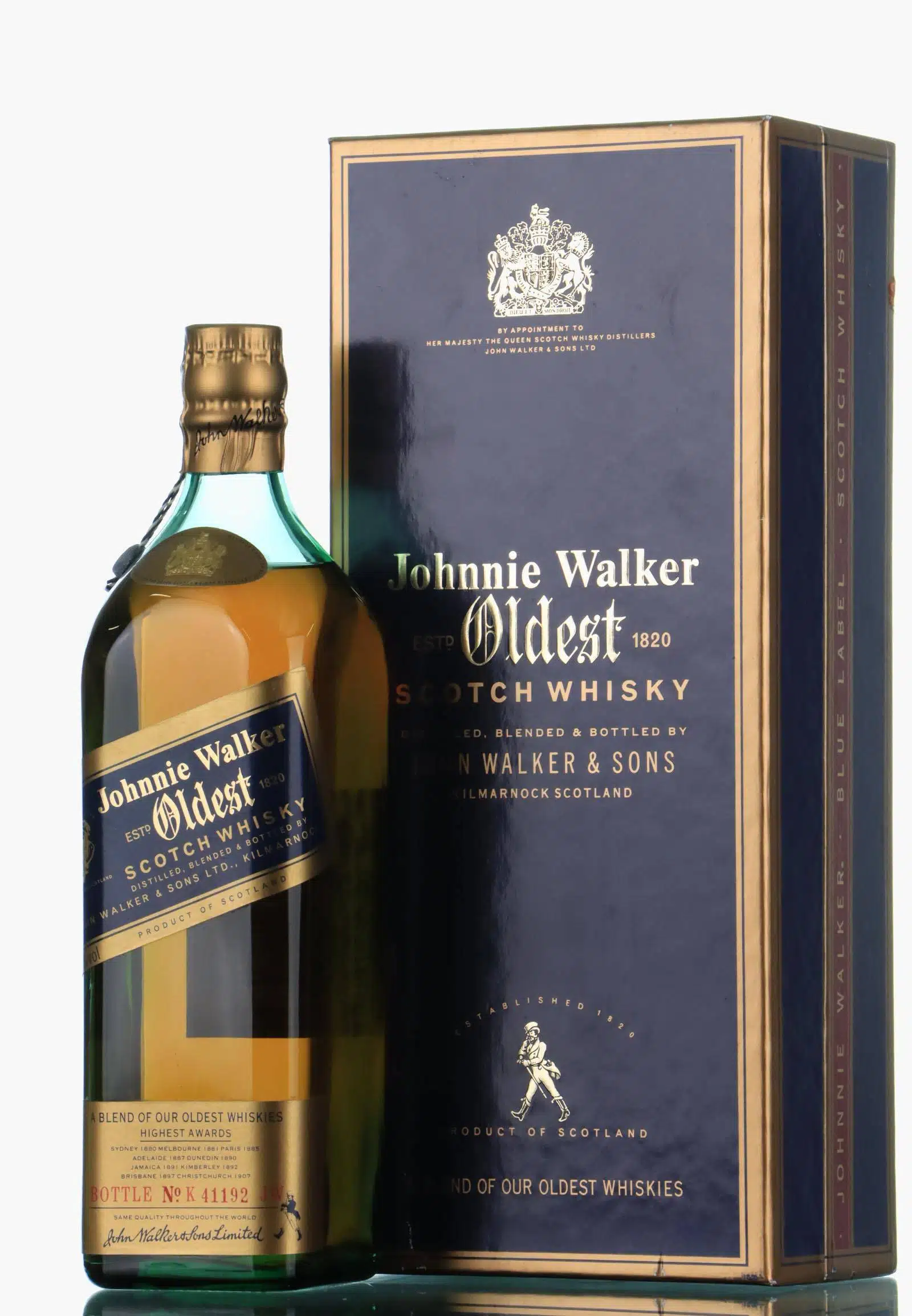 ウイスキー John Walker's Oldest Scotch Whisky Johnnie Walker Oldest 15-60 Years | Old Liquor Company