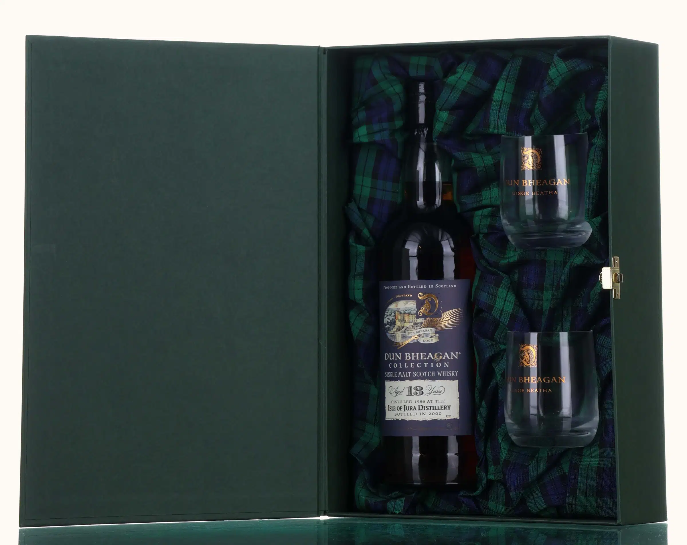 Jura Dun Bheagan Collection 13 Year Old, 1986, Dun Bheagan, 43% whisky bottle