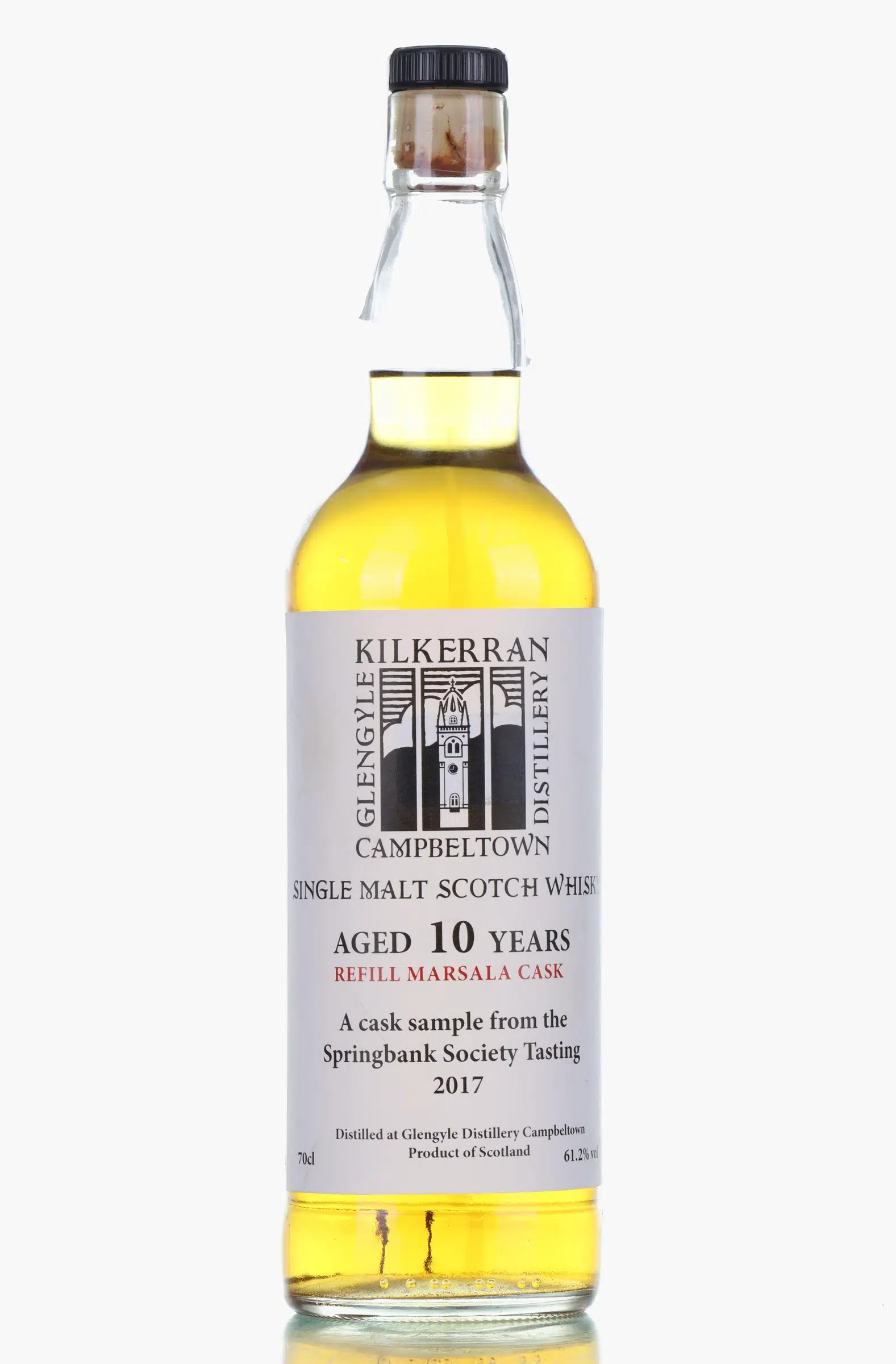 Kilkerran 10 Refill Marsala Cask Sample Springbank Society Tasting 2017