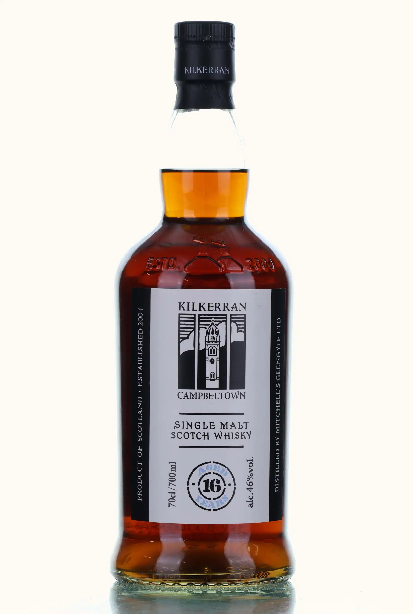 Kilkerran 16 Year Old, Sherry Cask, 26/118, 2026, 46% whisky bottle