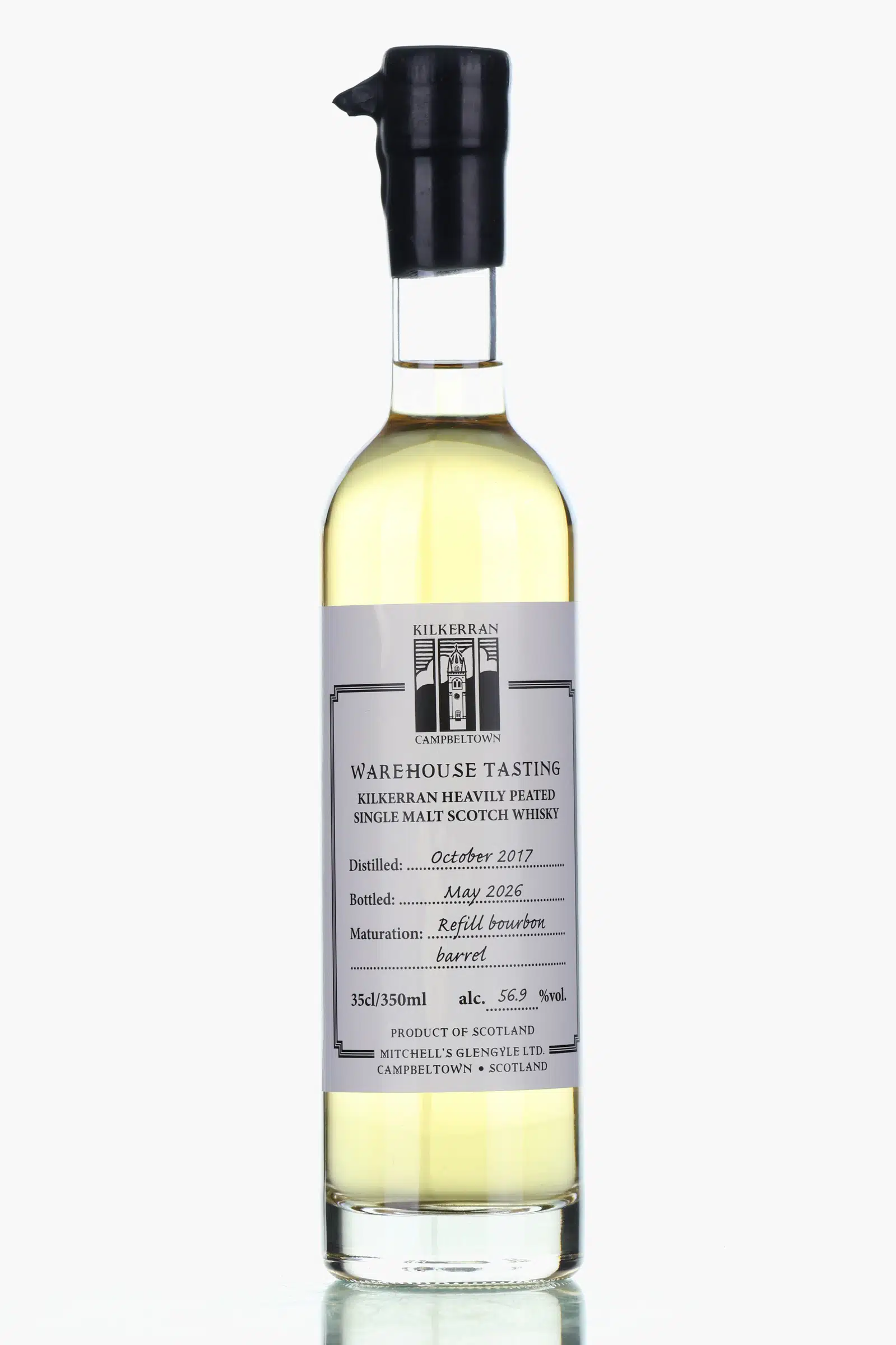 Kilkerran Warehouse Tasting 8 Year Old, Bourbon Cask, 2026, 56.9% whisky bottle