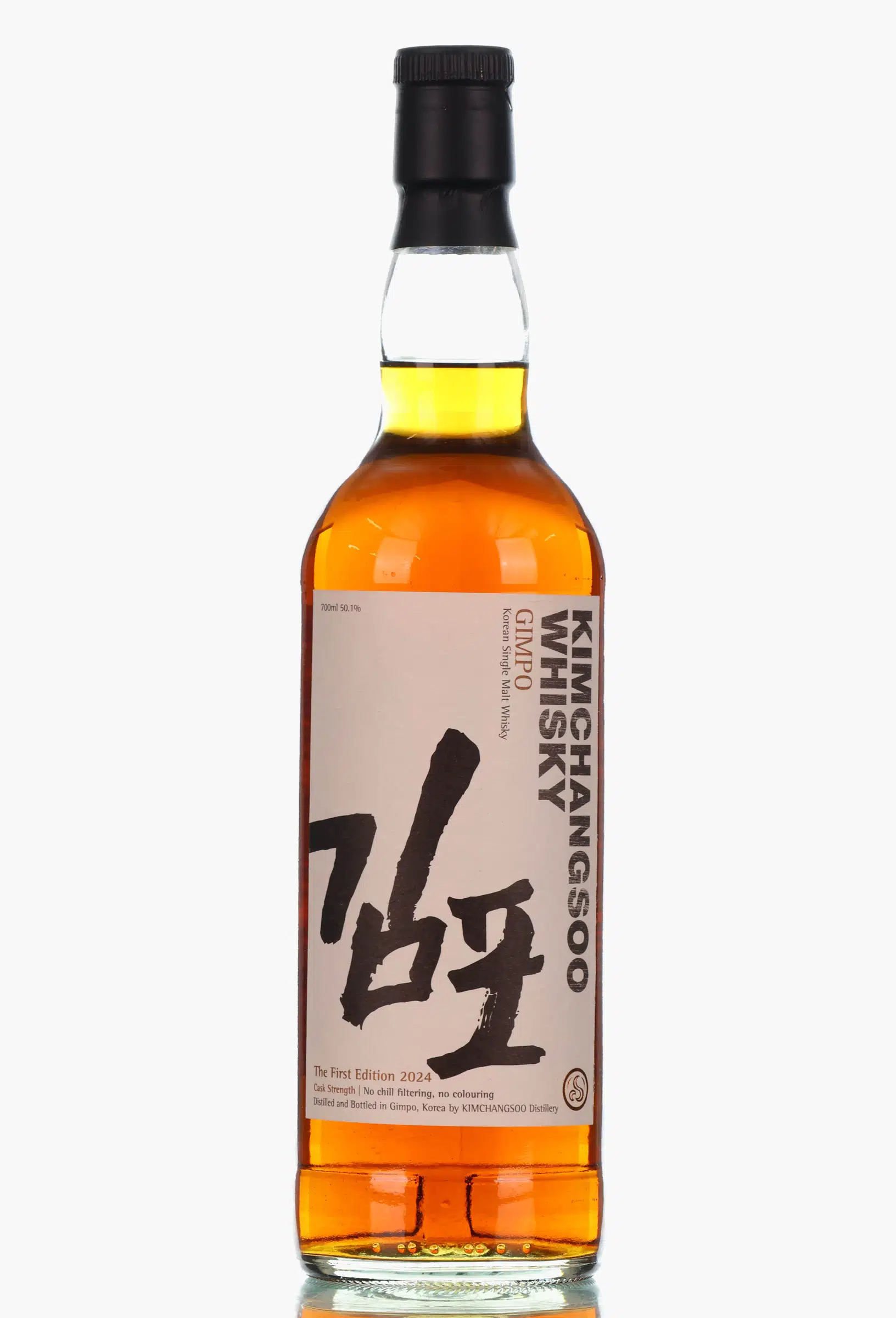 Kimchangsoo Gimpo | The First Edition 2024 3 Year Old, Sherry & Wine & Oak Cask, 2024, 50.1% whisky bottle