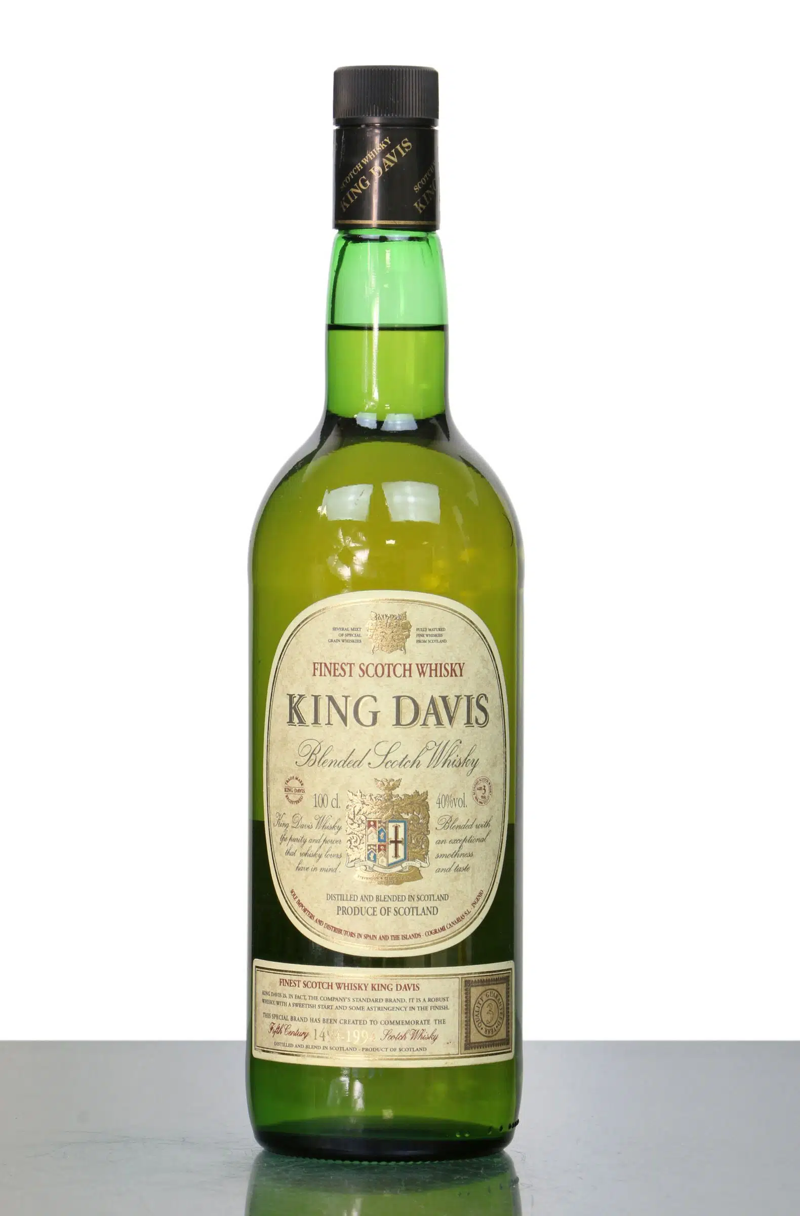 King Davis 3 Years Old Blend Whisky | Just Whisky Auction