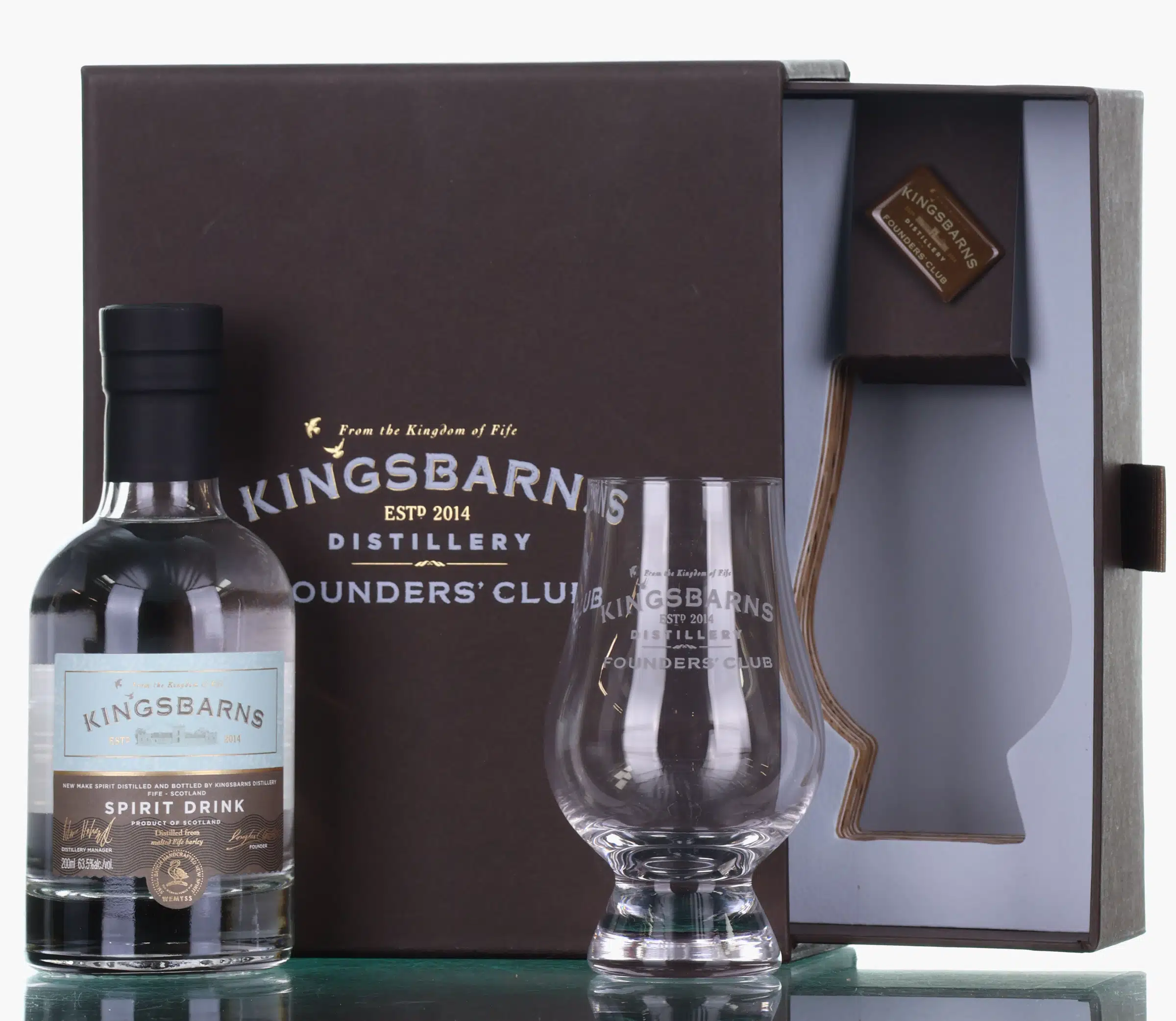Kingsbarns New Make Spirit Drink, 2015, 63.5%