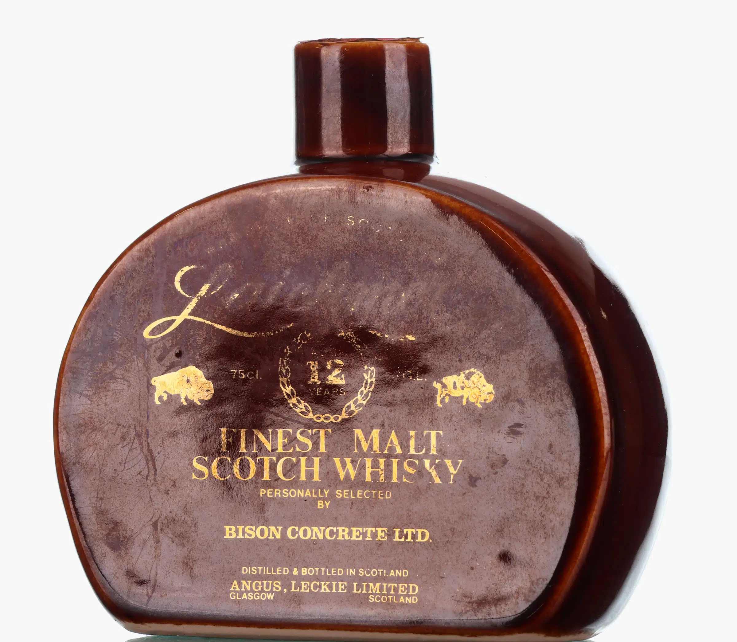 Laichmor 12 Year Old Finest Malt Scotch Whisky, Angus Leckie Limited, 43% whisky bottle