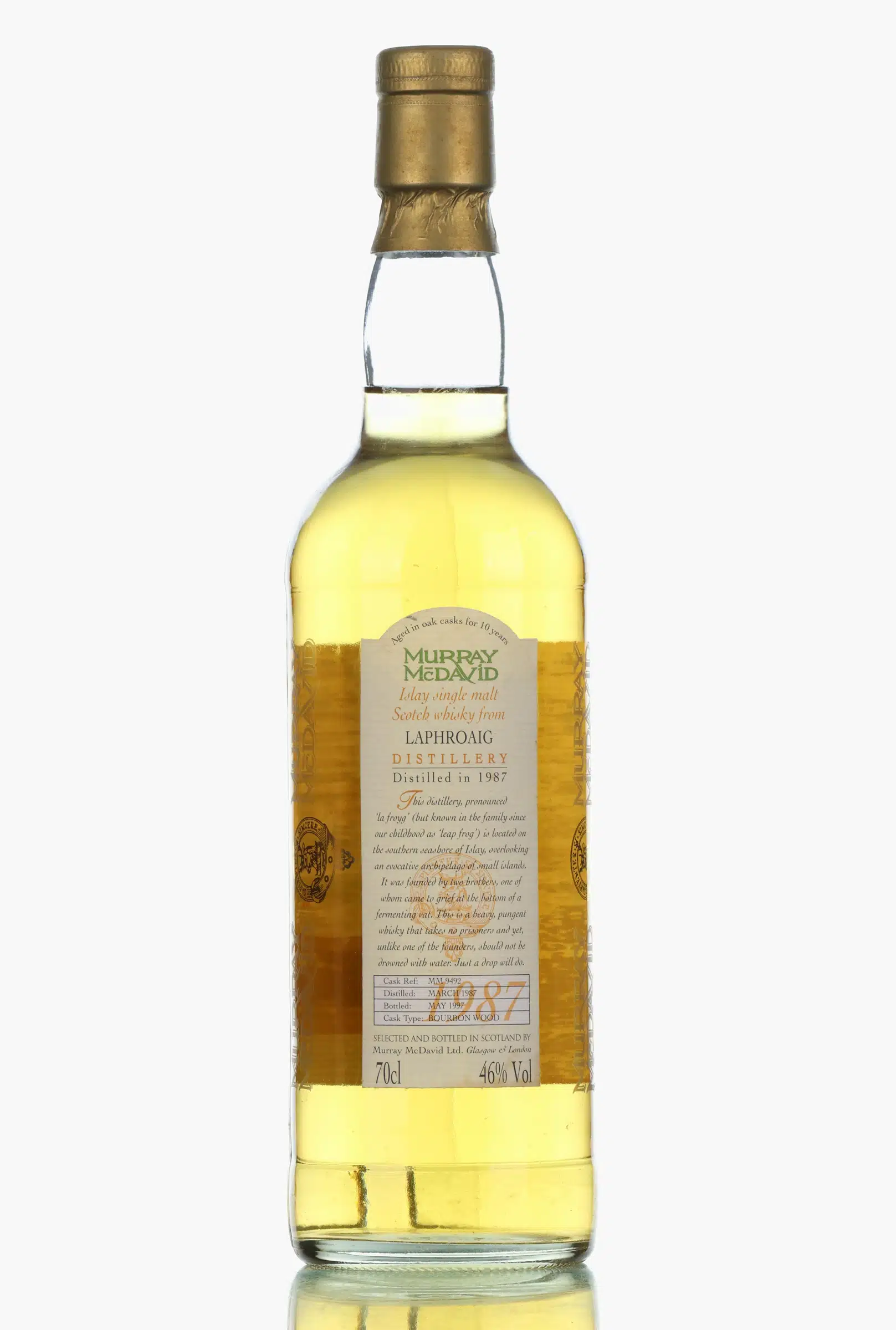 Laphroaig 10 1987 1997 Murray Mcdavid