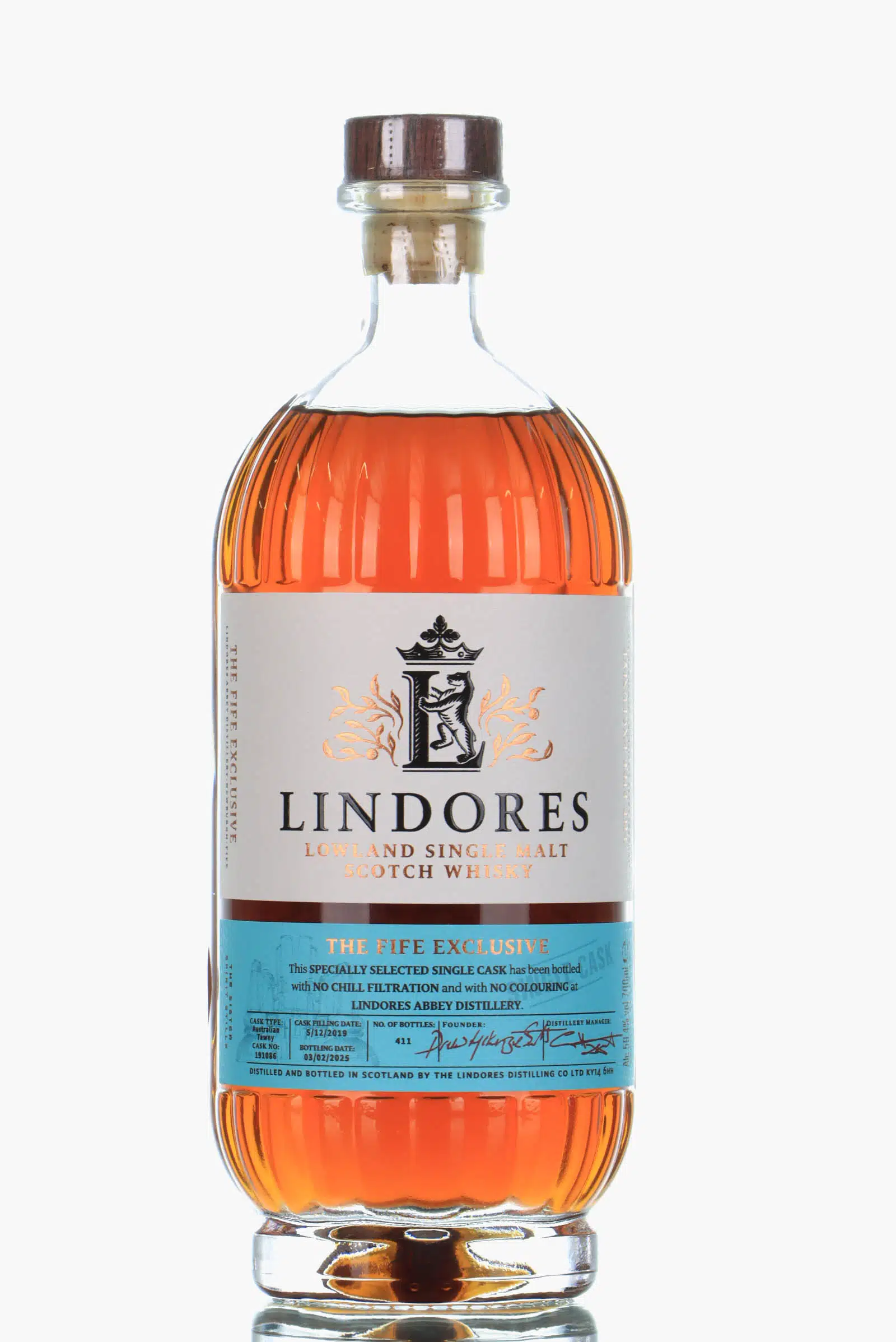 Lindores Abbey 5 2019 2025 The Fife Exclusive Single Cask 191086