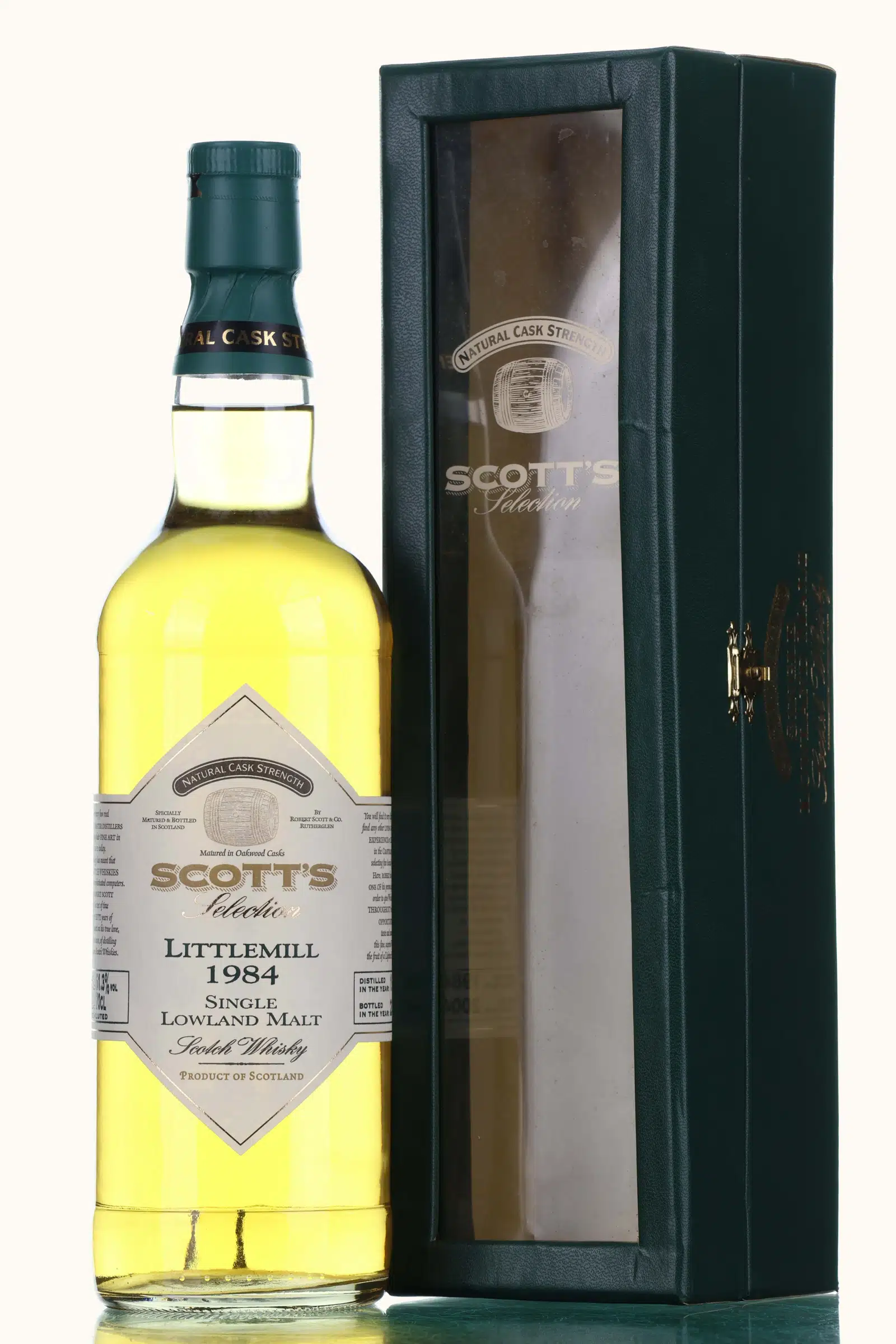 Littlemill Scott's Selection 20 Year Old, Oak Cask, 1984, Scott's Selection, 61.3% whisky bottle