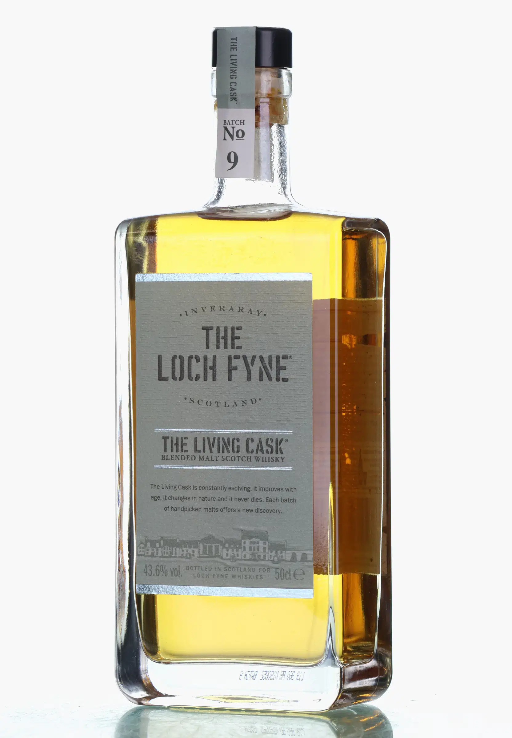 Loch Fyne The Living Cask Batch No. 9, 2019, 43.6% whisky bottle