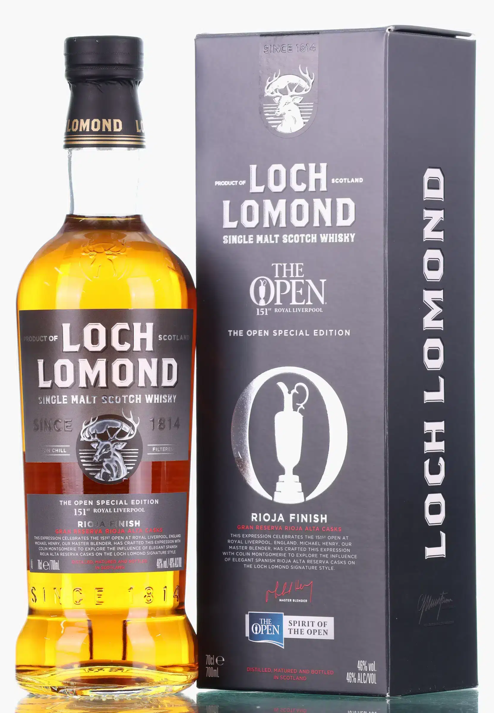 Loch Lomond Rioja Finish The Open Special Edition