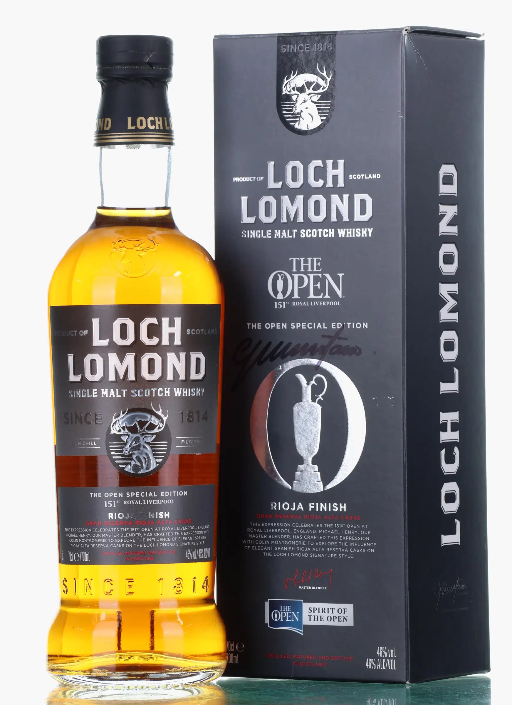 Loch Lomond The Open Special Edition 151st Royal Liverpool, Rioja Cask, 2023, 46%