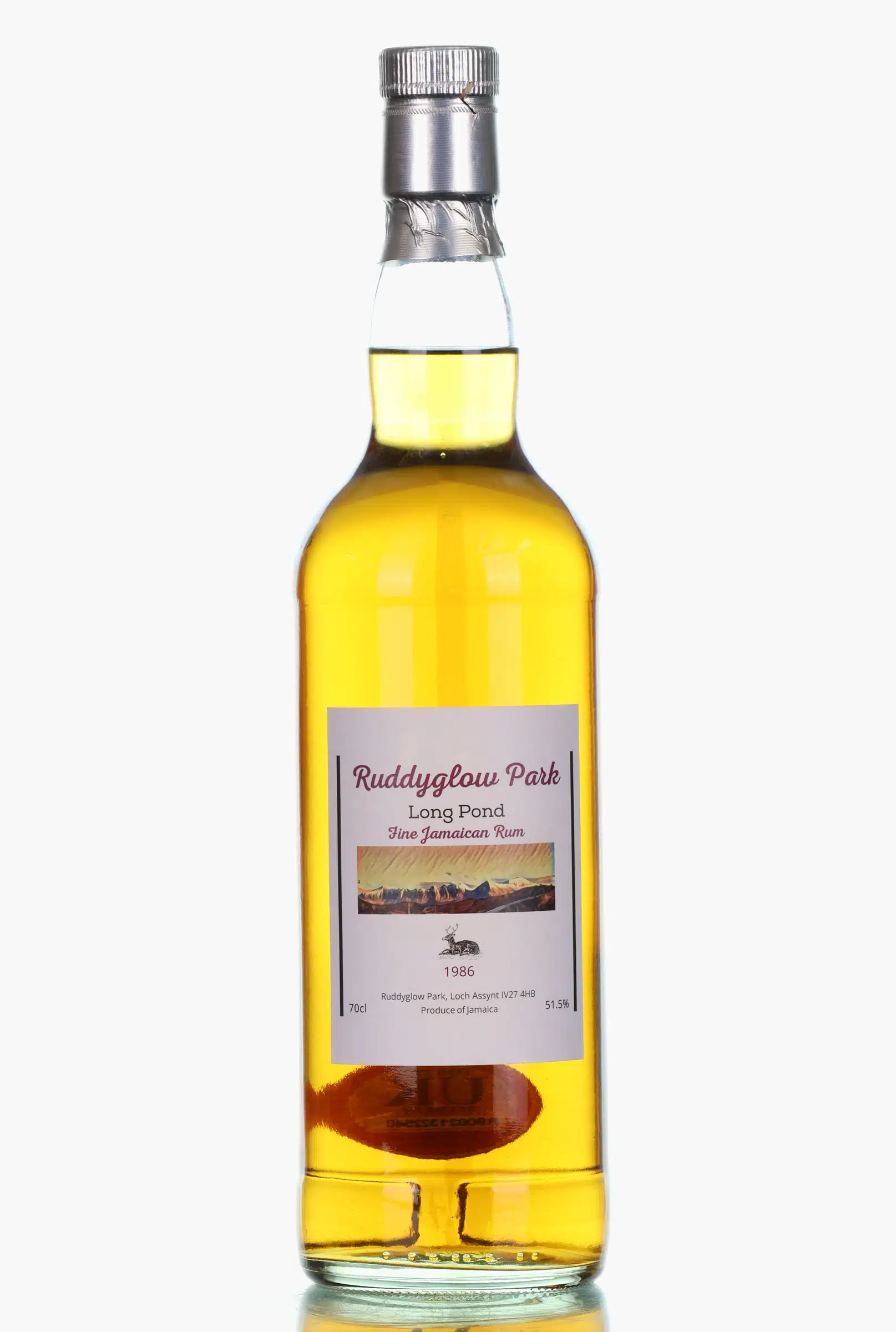 Long Pond Fine Jamaican Rum 35 Year Old, 1986, Ruddyglow Park, 51.5%