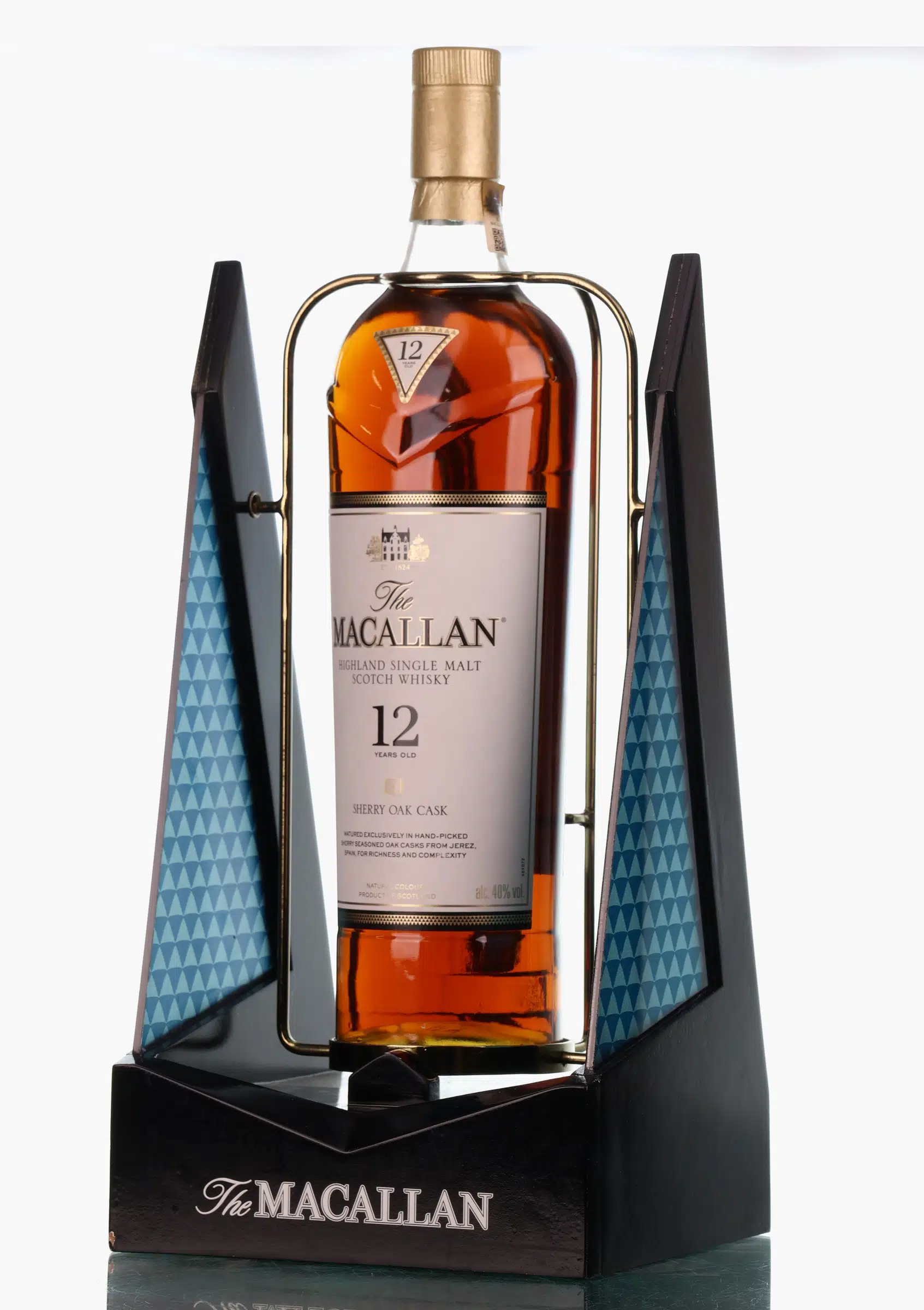 Macallan 12 Year Old Sherry Oak, Sherry Cask, 43% whisky bottle