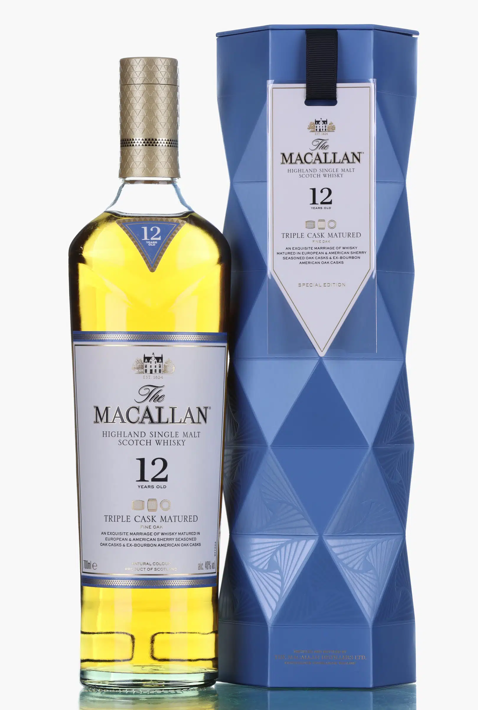 Macallan Triple Cask Matured Special Edition 12 Year Old, Bourbon & Sherry Cask, 2019, 40%