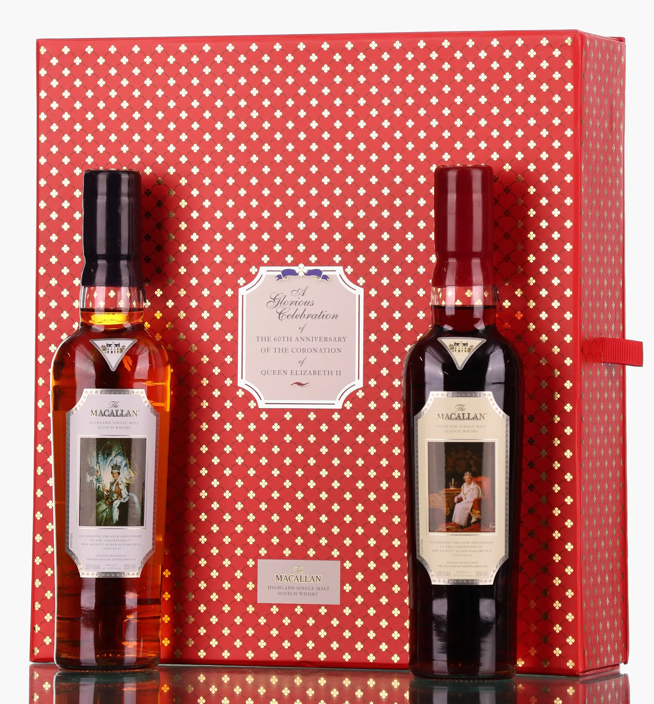 Macallan Coronation, Sherry Oak Cask, 2013, 55.7% & 58.1% whisky bottle