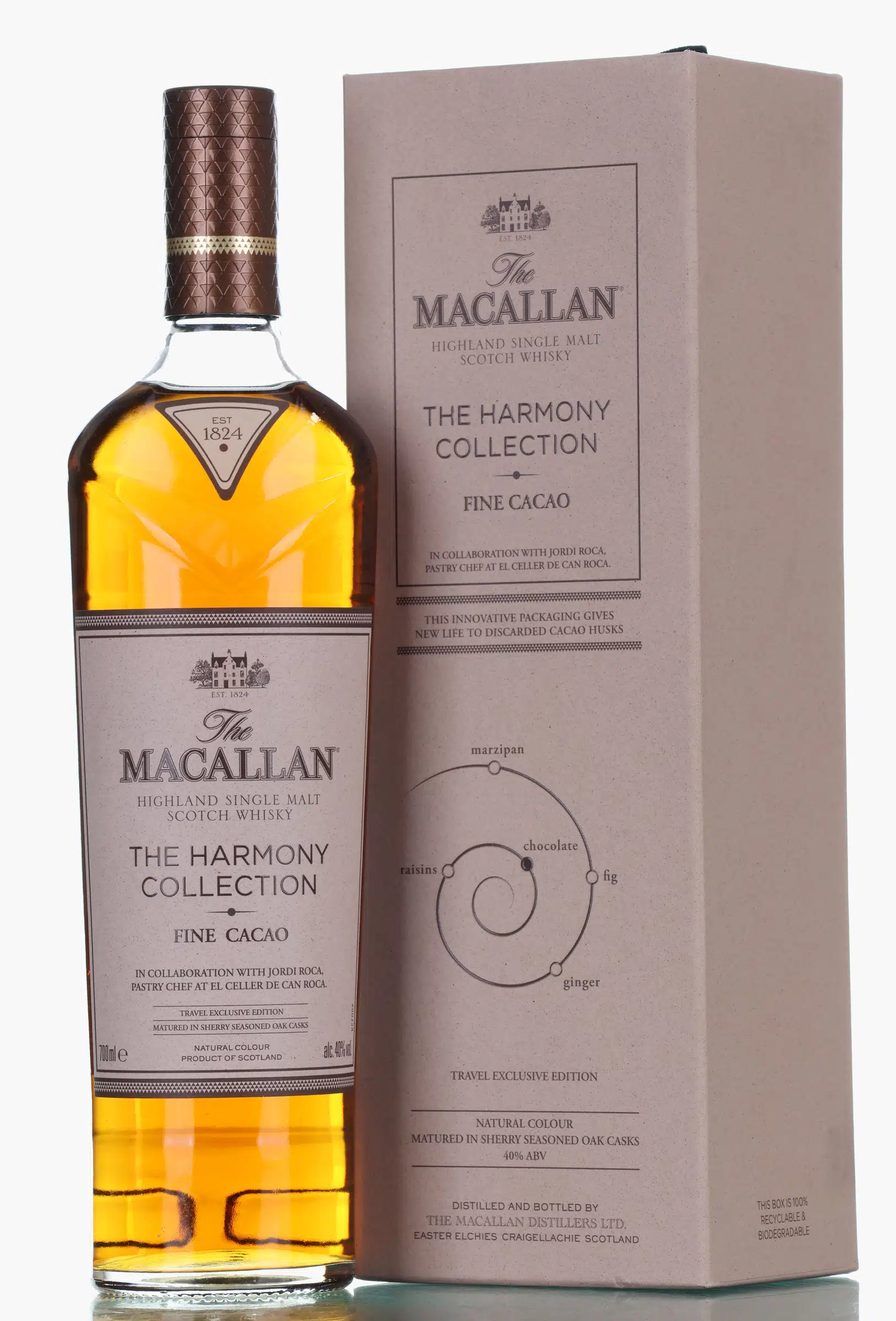 Macallan Fine Cacao The Harmony Collection, Sherry Cask, 2022, 40% whisky bottle