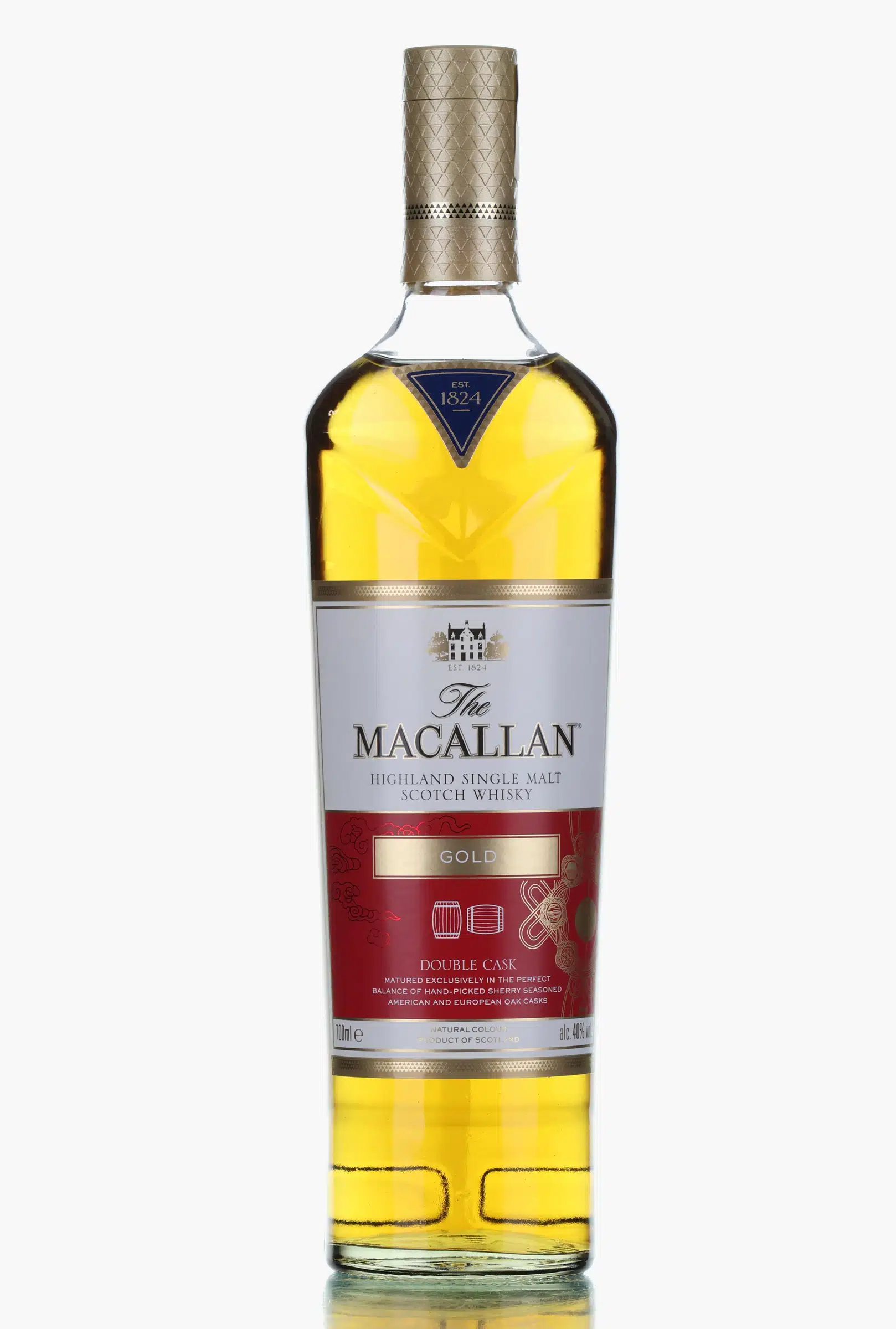 Macallan Gold Double Cask Year of the Rat, Sherry Cask, 2020, 40%