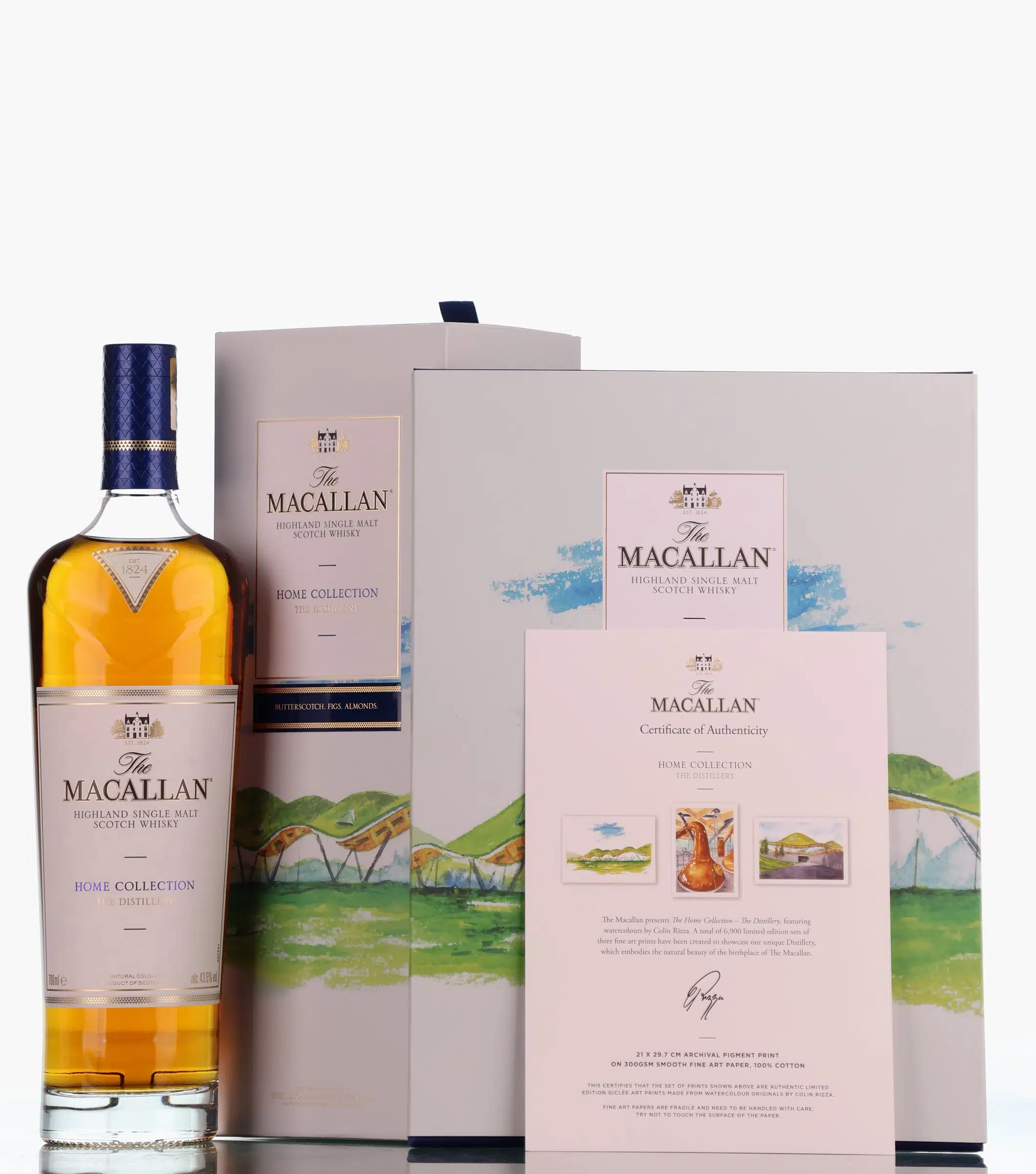 Macallan Home Collection The Distillery First Release, European & American Oak & Refill Cask, 2022, 43.5% whisky bottle