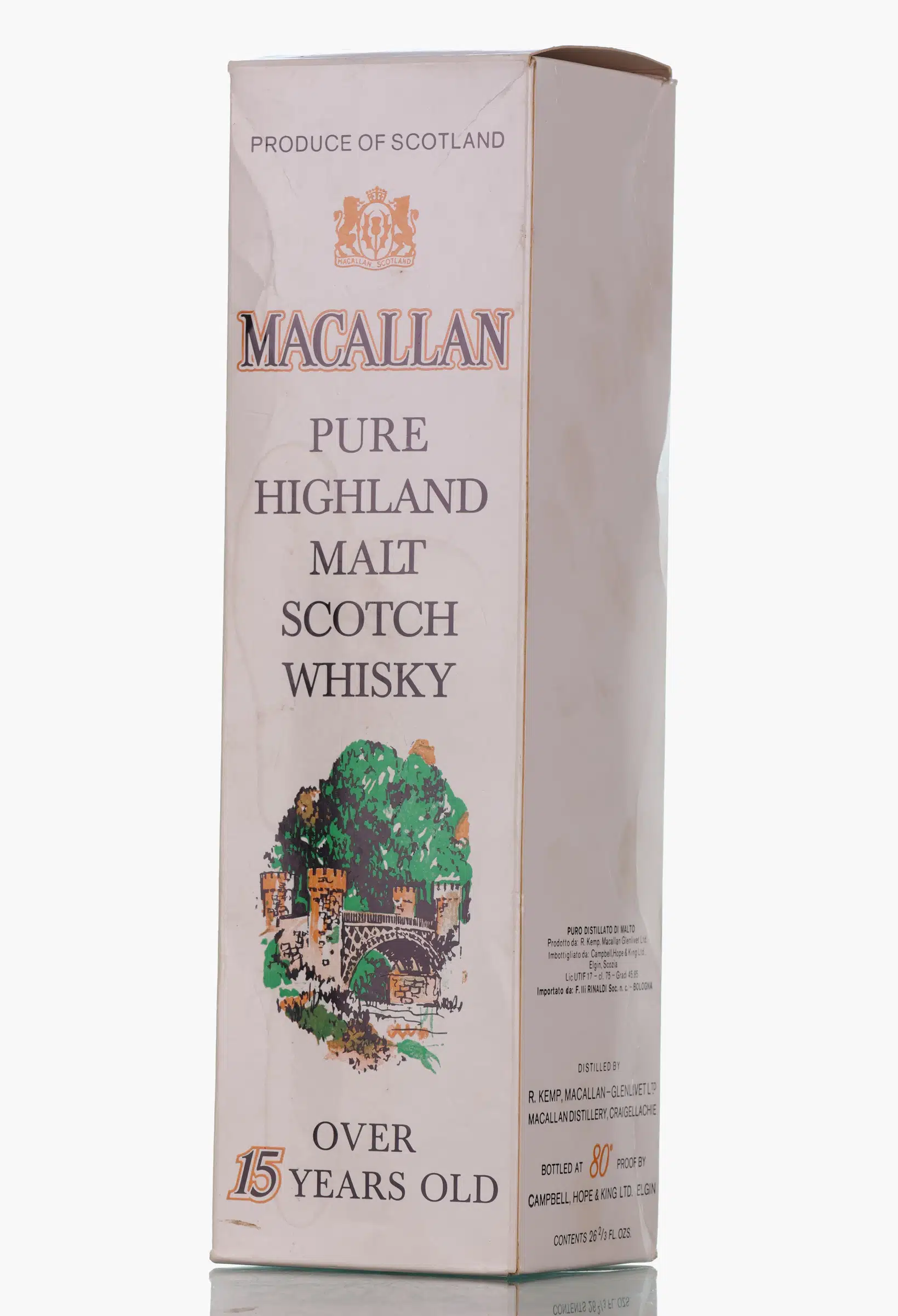 Macallan Over 15 Year Old, Sherry Cask, 1957, 45.85% whisky bottle