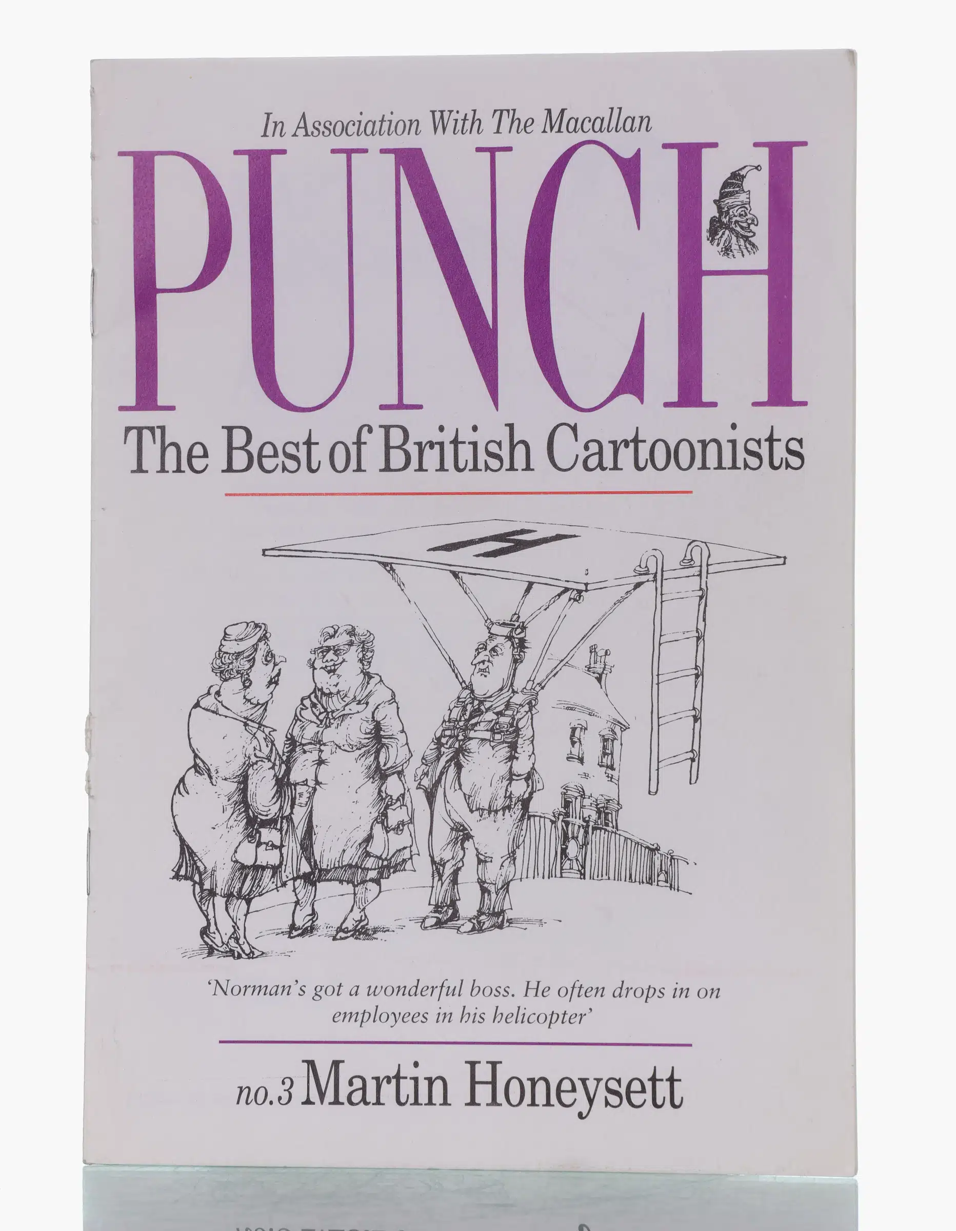 Macallan Punch Booklet The Best Of British Caroonists | No. 3 Martin Honeysett