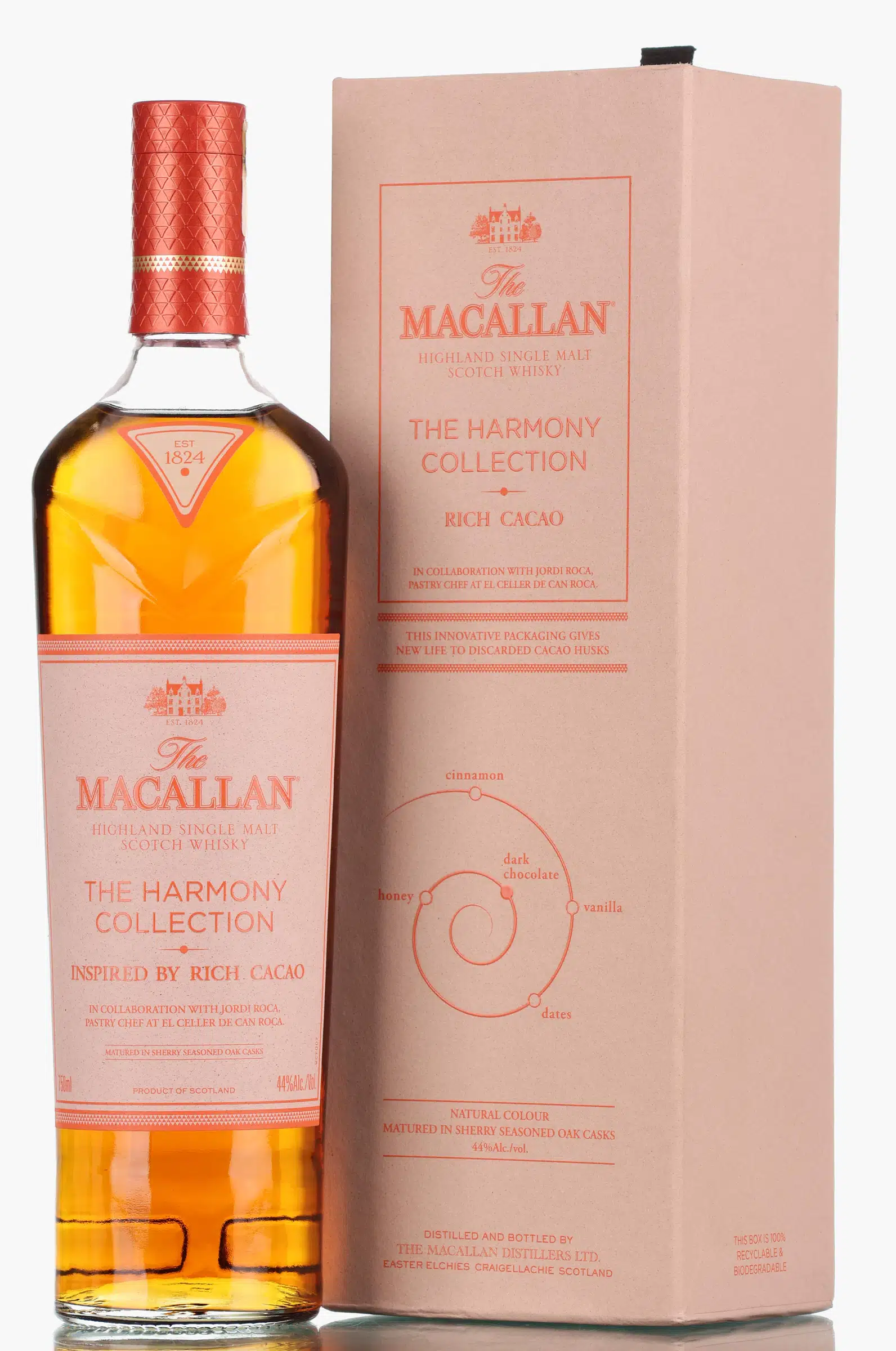 Macallan Harmony Collection Rich Cacao, Sherry Cask, 2021, 44%, 75cl whisky bottle