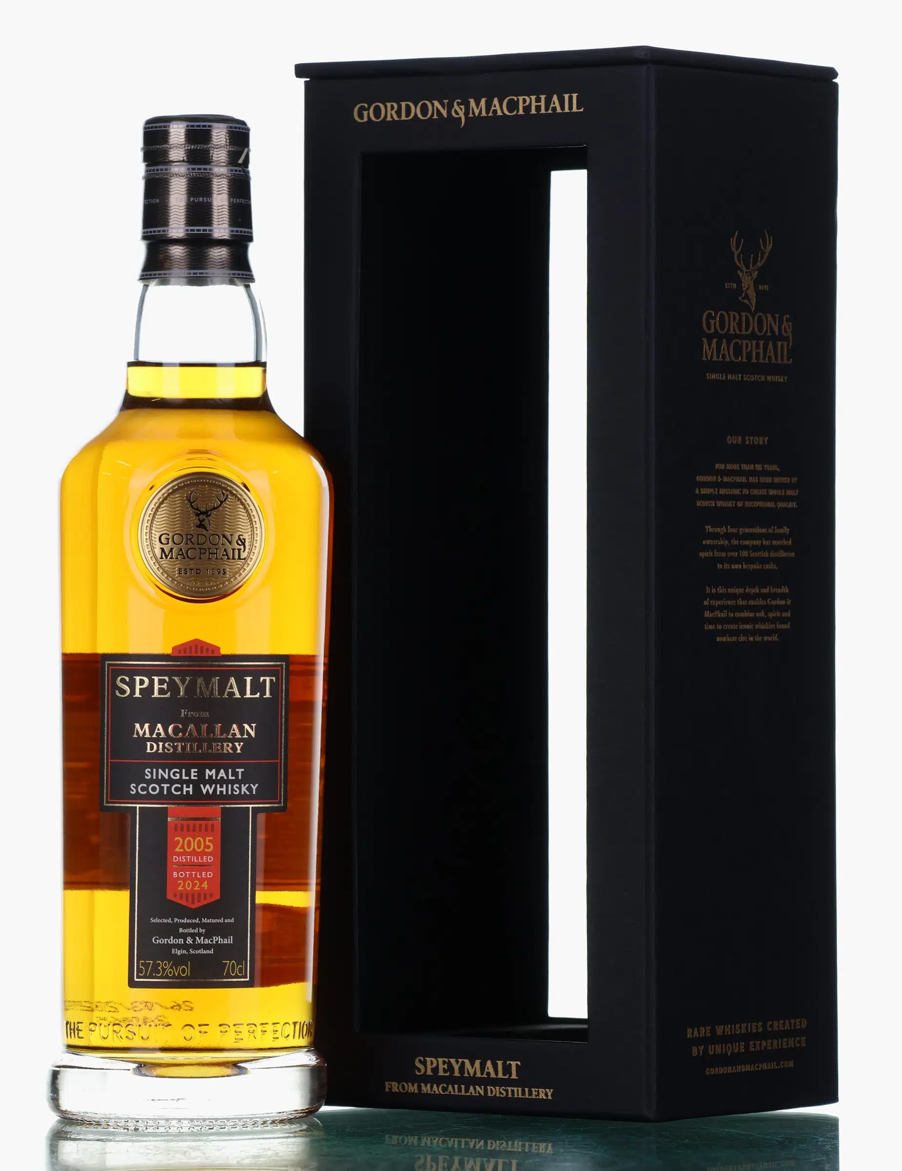 Macallan Speymalt 18 Year Old 19 Year Old, Sherry Cask, Cask #6864, 2005, Gordon & MacPhail, 57.3% whisky bottle