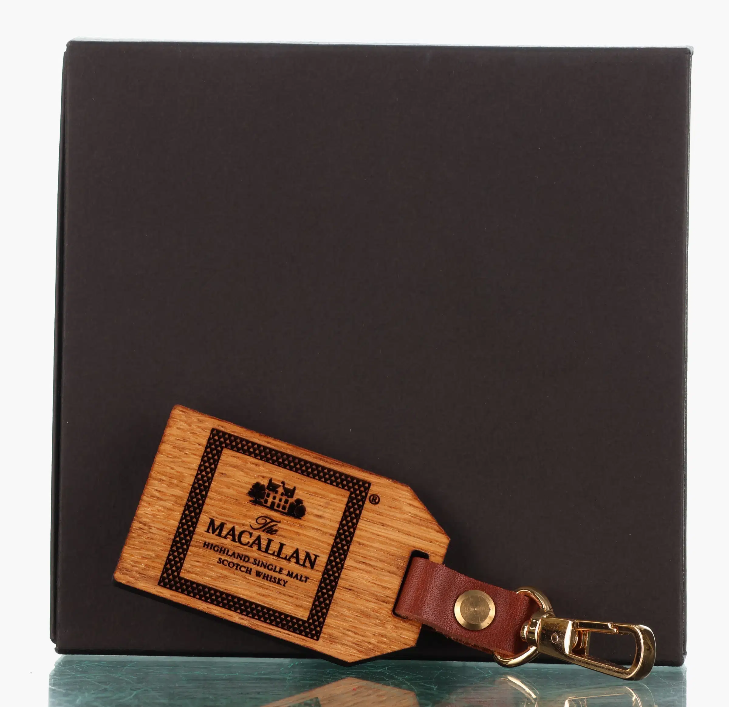 Macallan Wooden Luggage Tag New Distillery Opening 2018