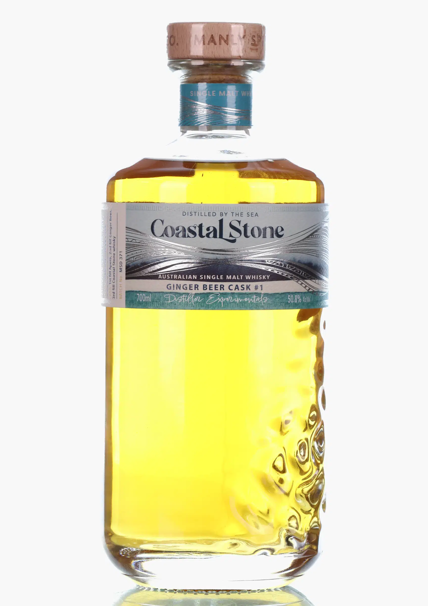 Manly Spirits Co. Coastal Stone Distiller Experiments Ginger Beer Cask #1, 50.8% whisky bottle