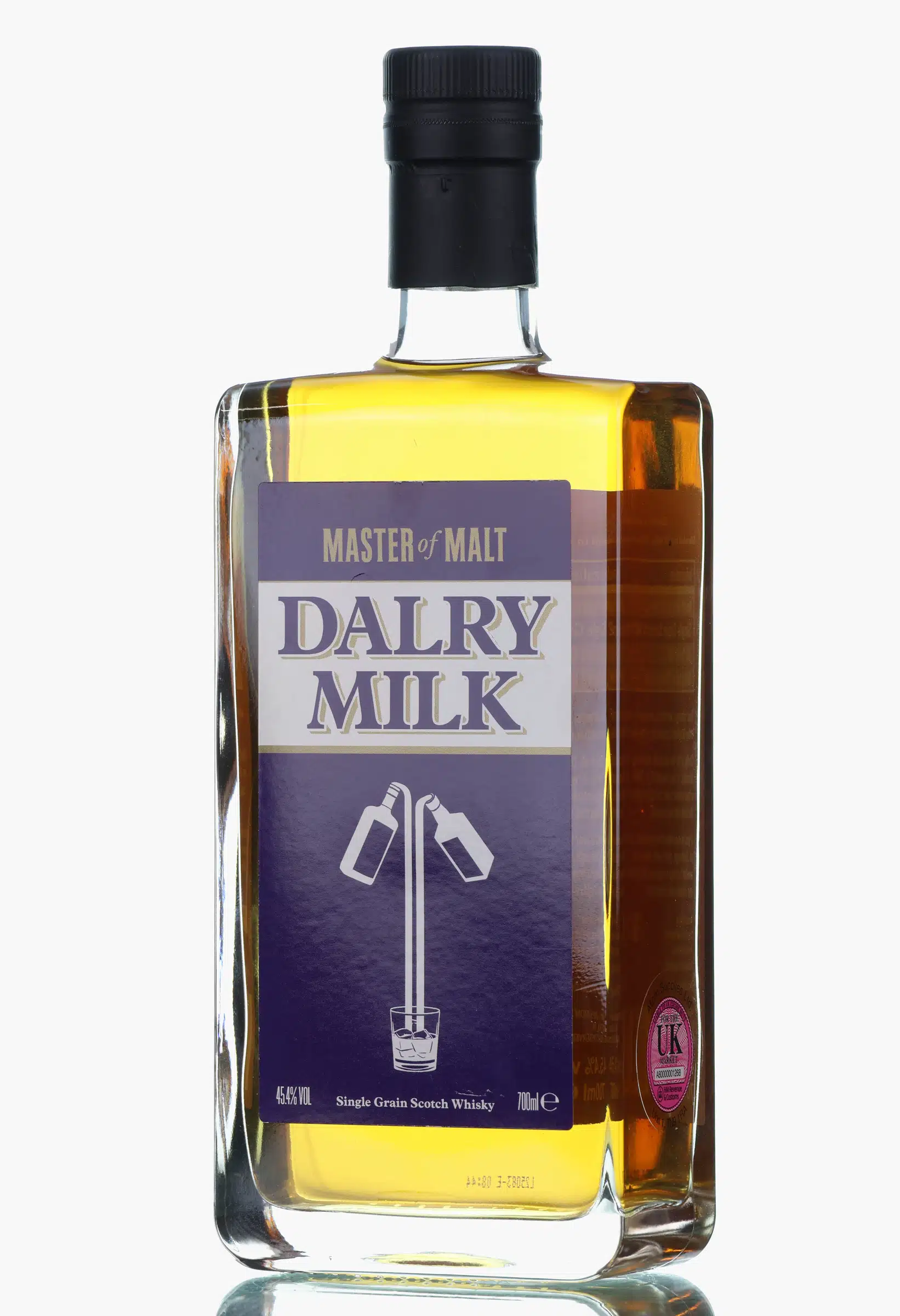 North British Dalry Milk 16 Year Old, Oloroso & Palo Cortado Sherry Cask, Master of Malt, 45.4% whisky bottle